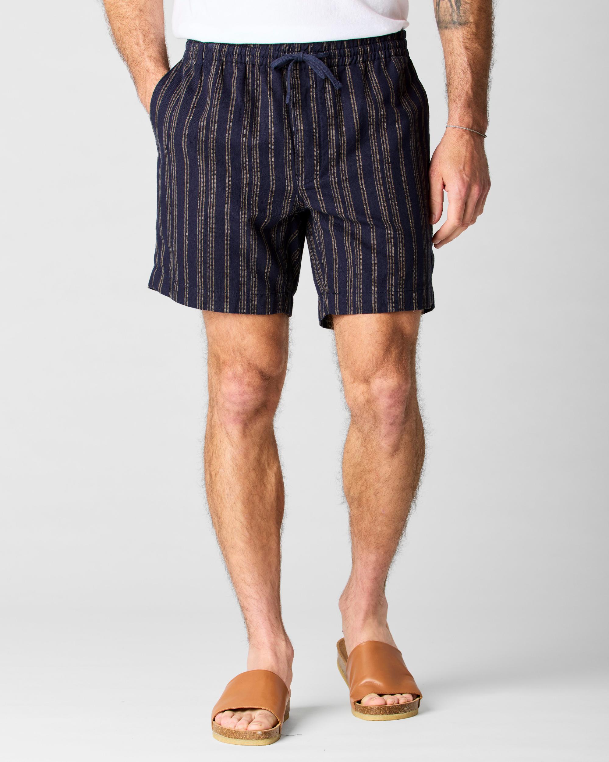 Cotton Linen Drawstring Short - 7" Product Image