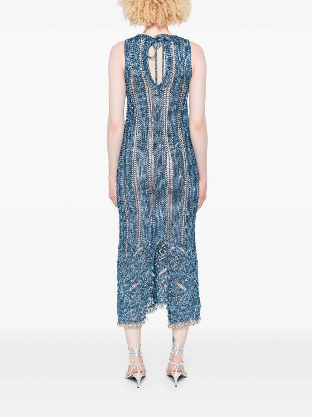 lurex-knit midi dress Product Image
