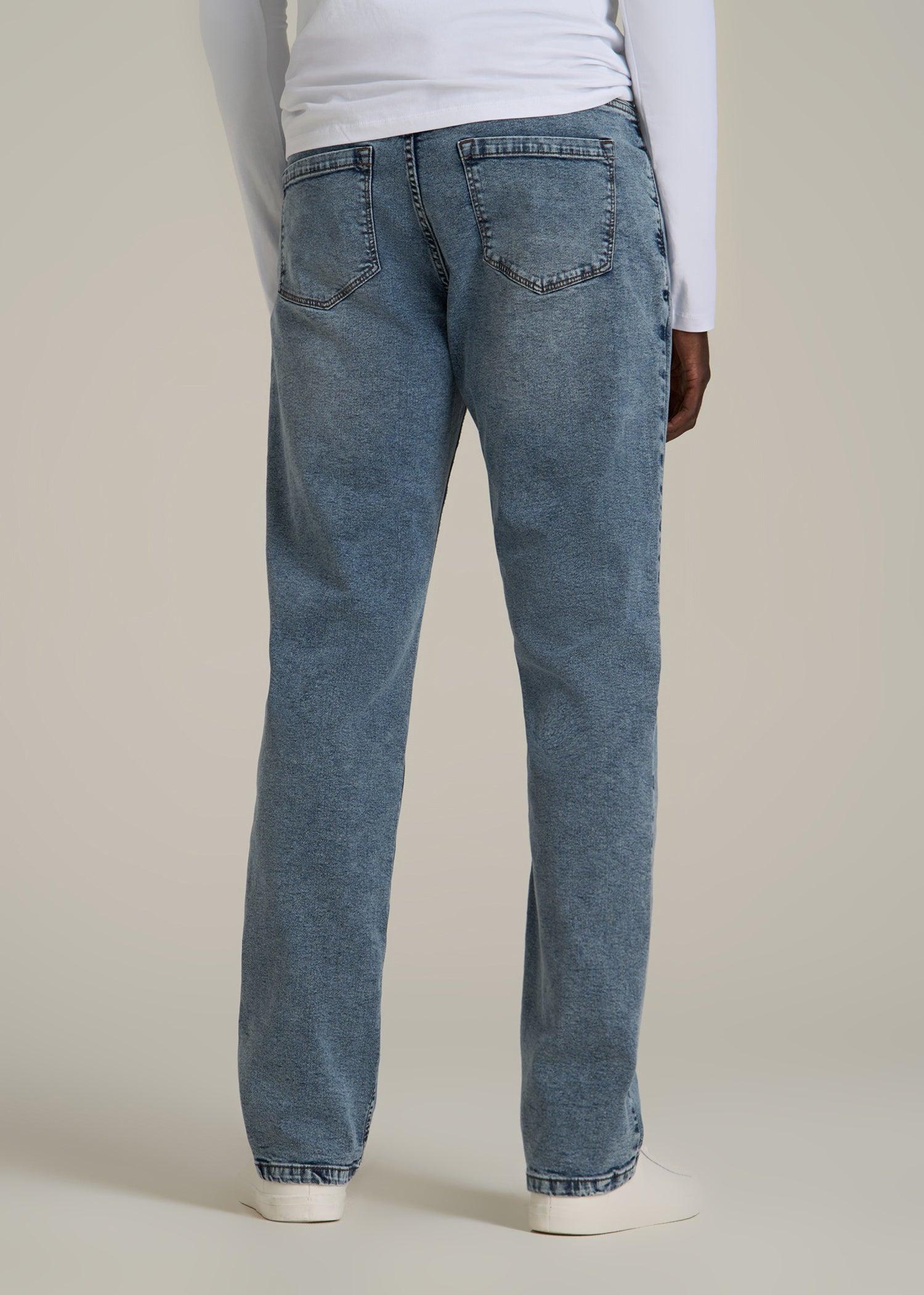 Mason RELAXED Jeans for Tall Men in Vintage Faded Blue Male Product Image