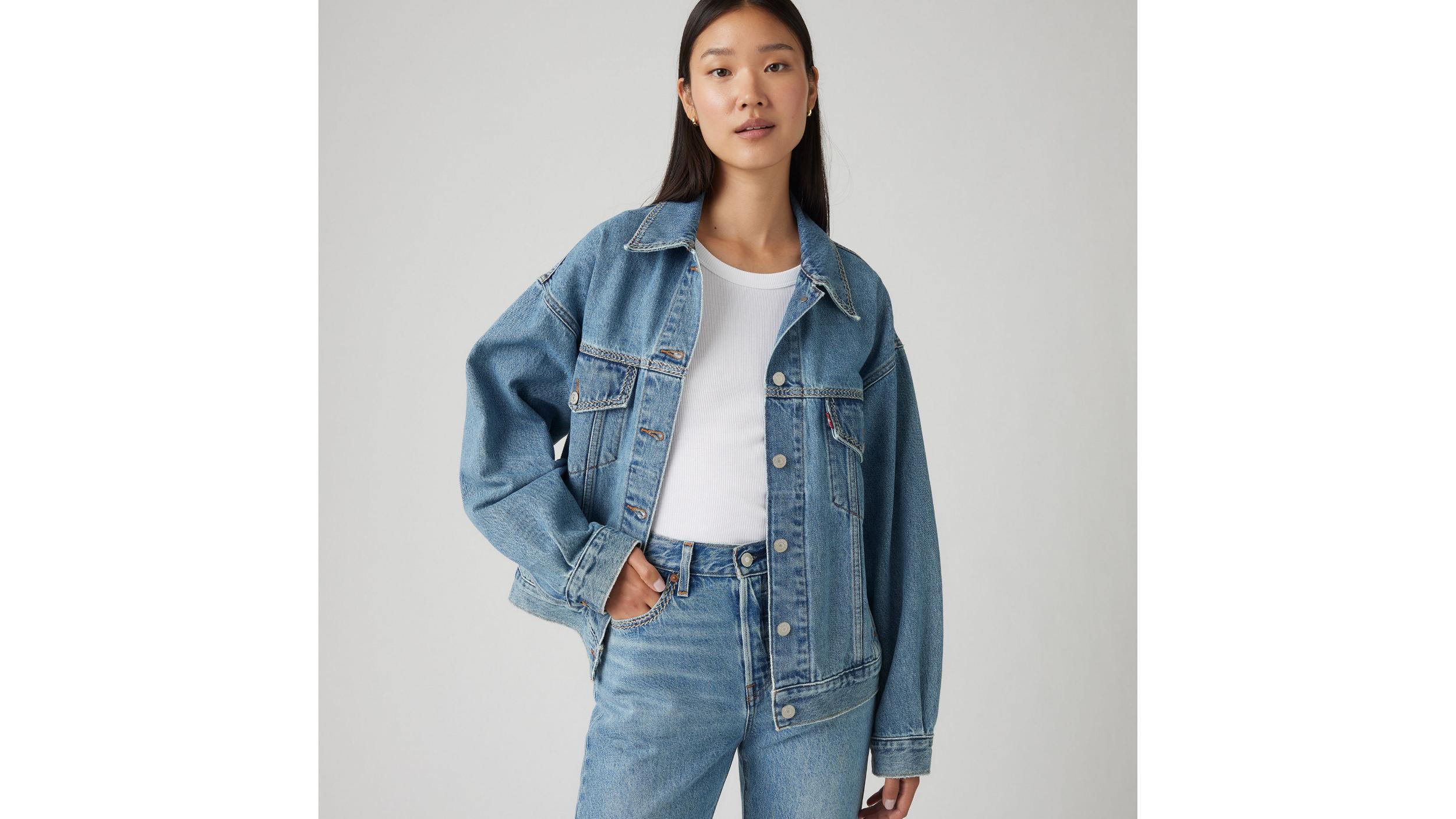 90s Stitch Trucker Jacket Product Image