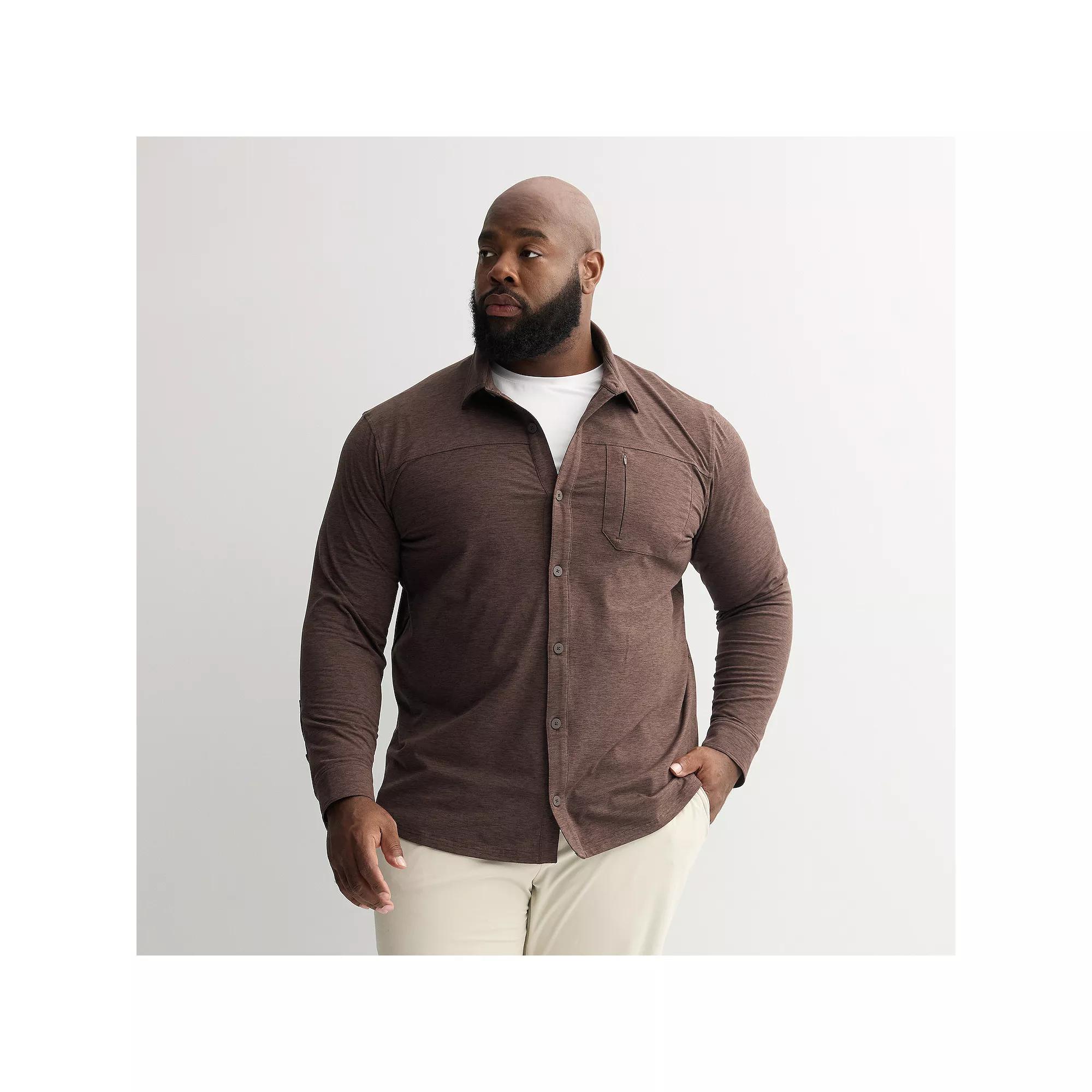 Big & Tall FLX Wander Button Down Shirt, Men's,  Product Image