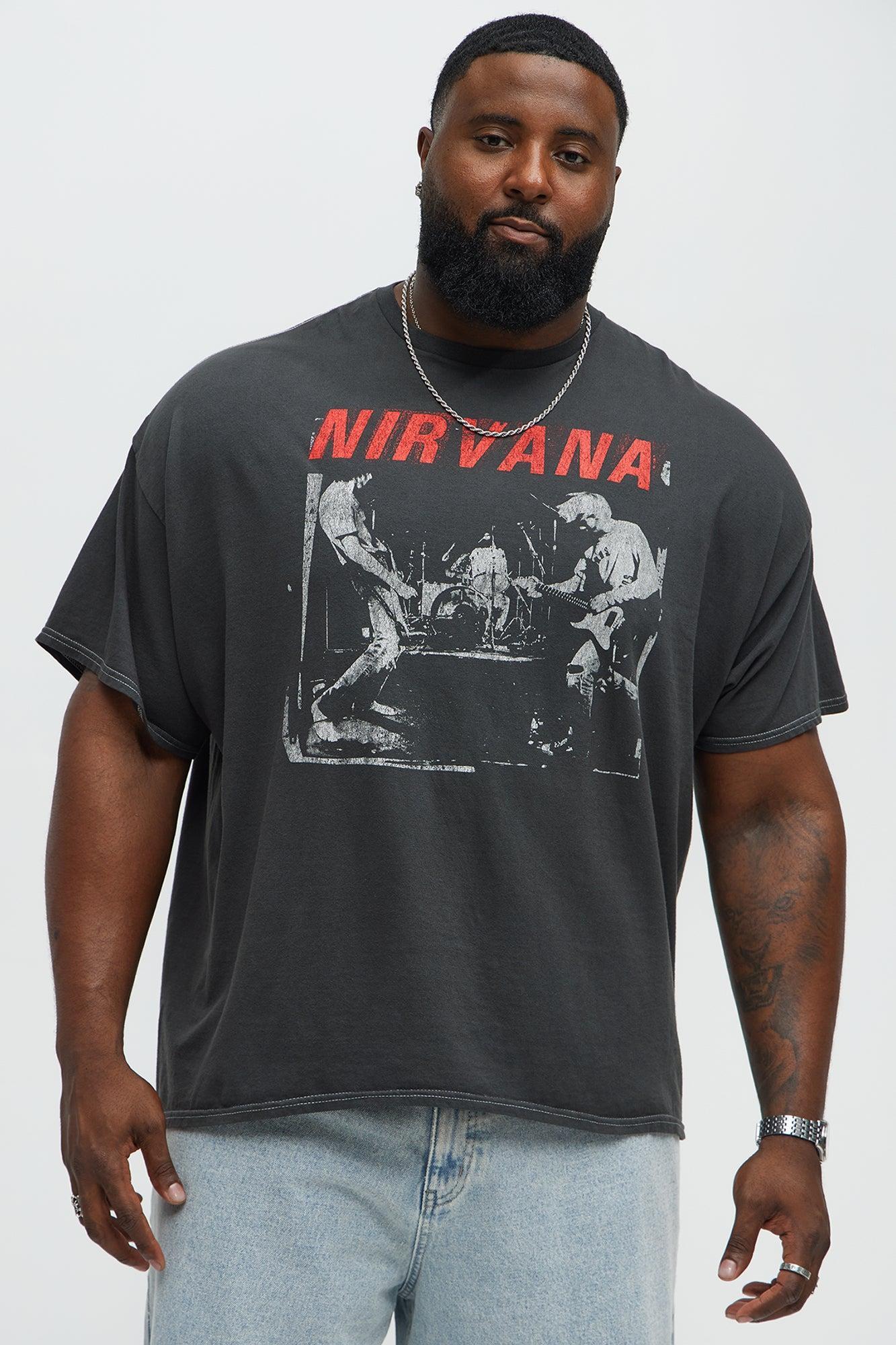 Nirvana From The Muddy Banks Short Sleeve Tee - Black Male Product Image