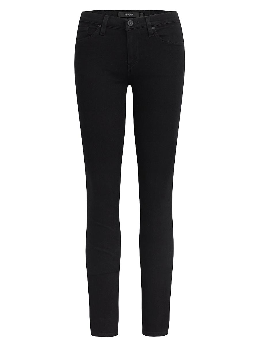 Womens Nico Mid-Rise Straight-Leg Jeans Product Image