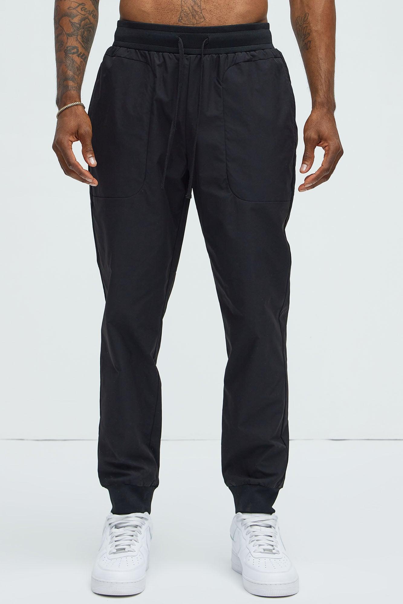 Ansel Tech Train Jogger - Black Product Image