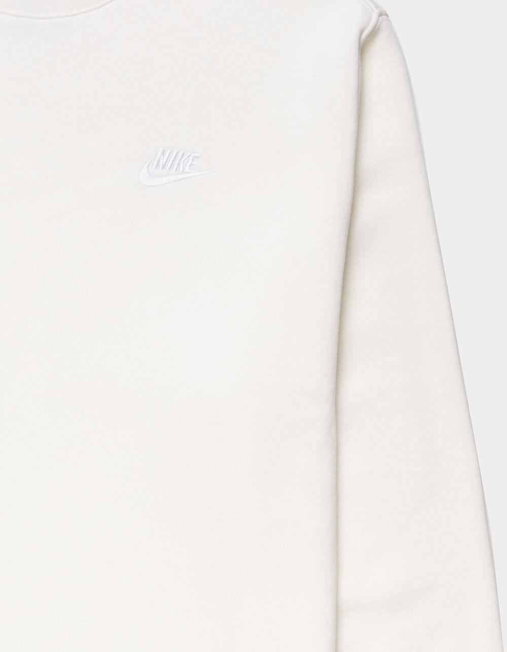 NIKE Sportswear Club Fleece Mens Sweatshirt - OFF WHITE Product Image