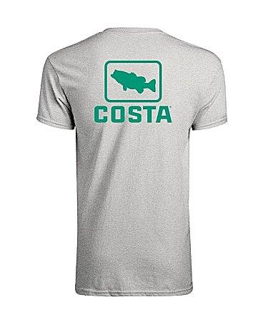 Costa Emblem Bass Short Sleeve Tubular-Knit Graphic T-Shirt Product Image