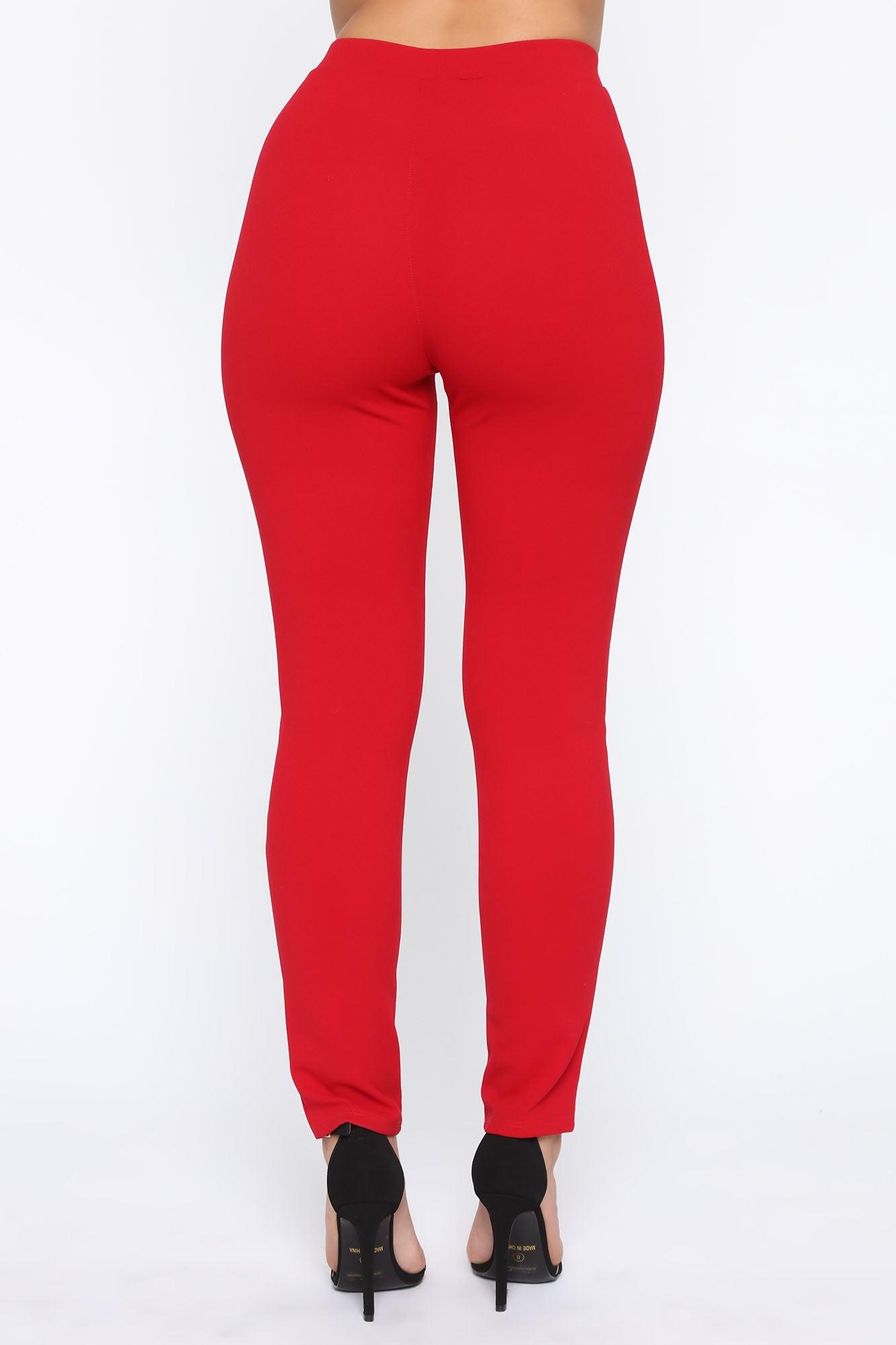 Payin' It Forward Blazer Set - Red Product Image