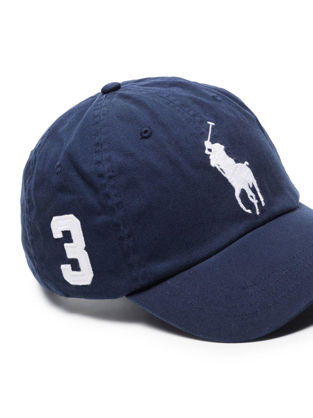 Polo Pony-embroidered cotton cap Product Image