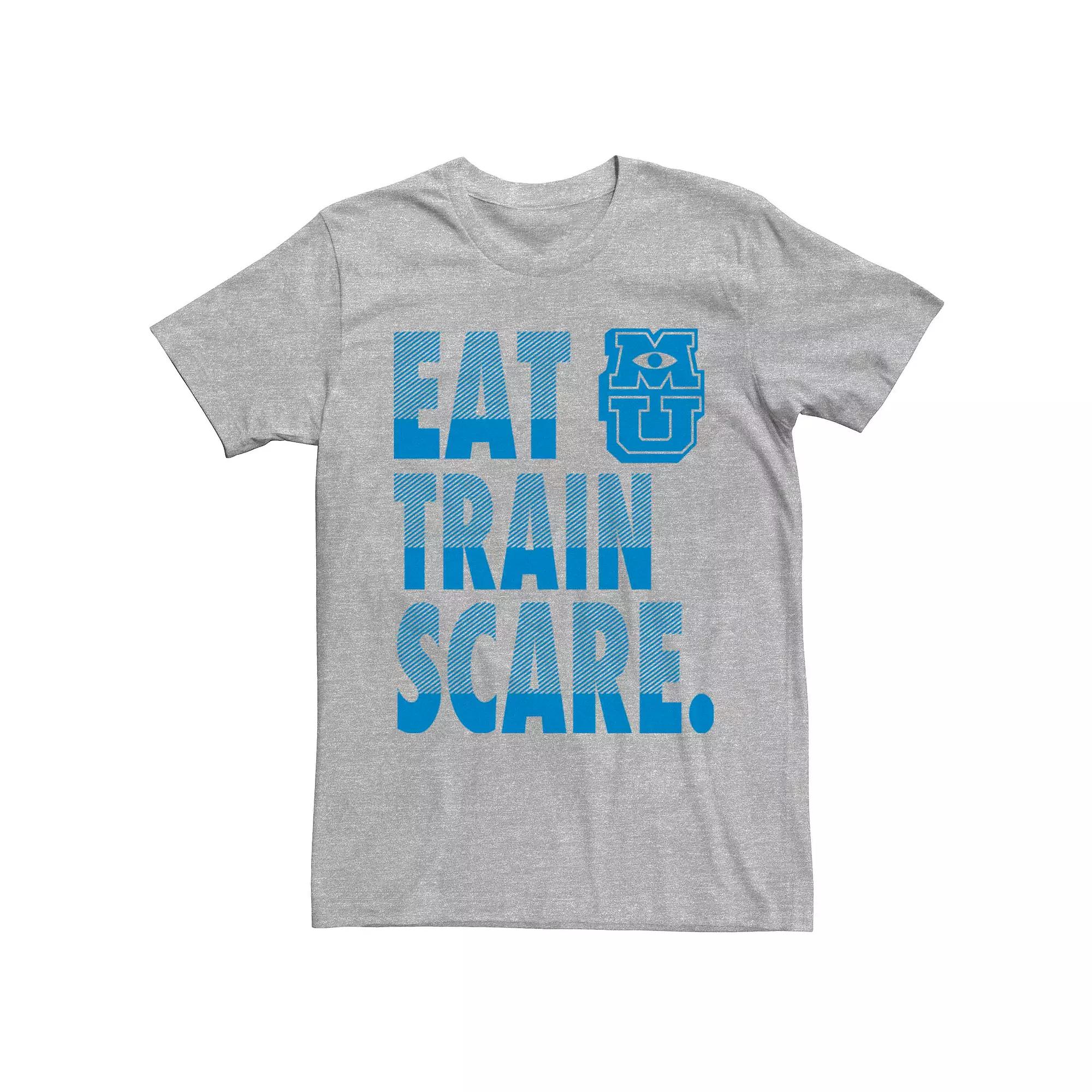 Men's Disney Pixar Monsters University Eat Train Scare Tee,  Product Image