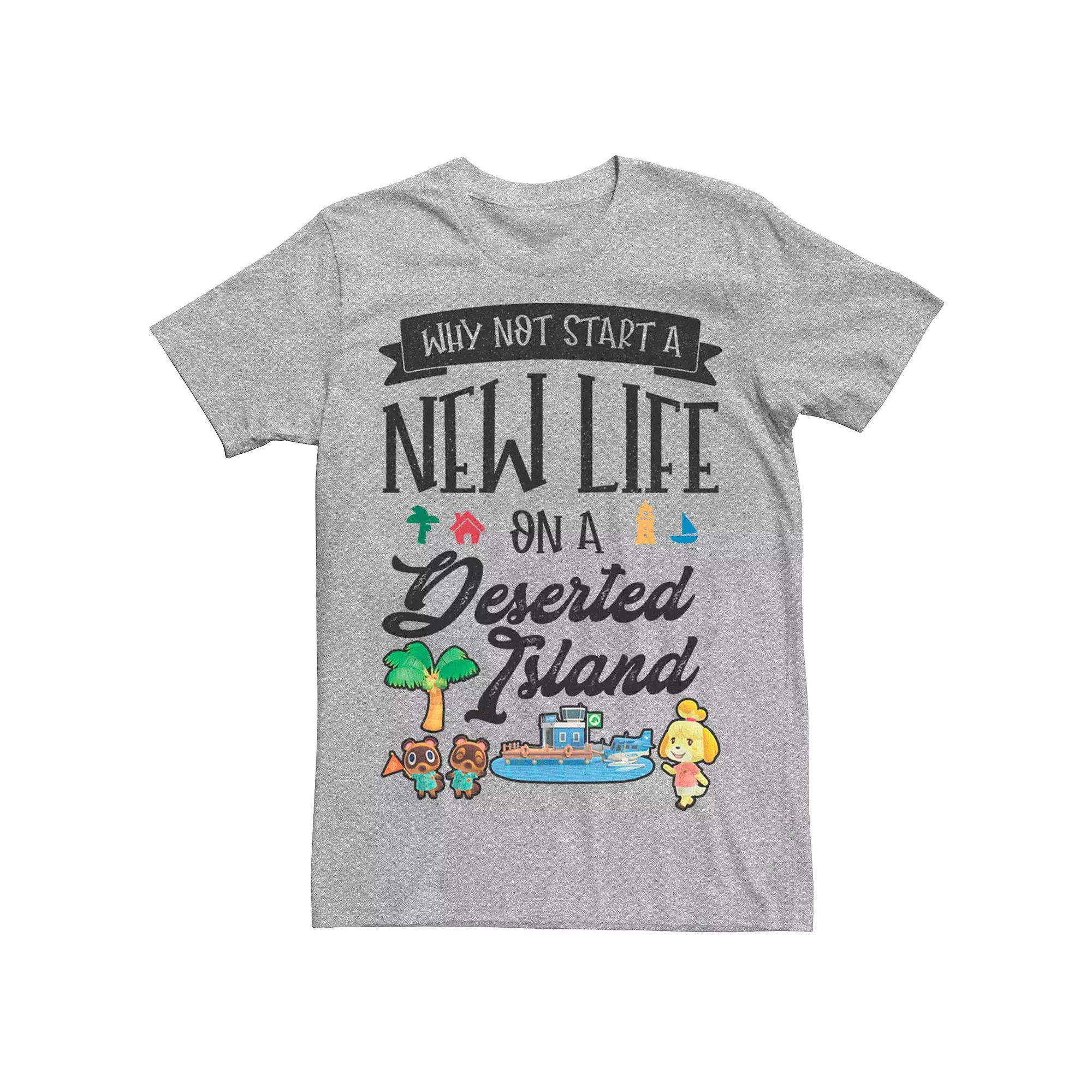 Men's Animal Crossing New Horizons New Island Life Tee,  Product Image
