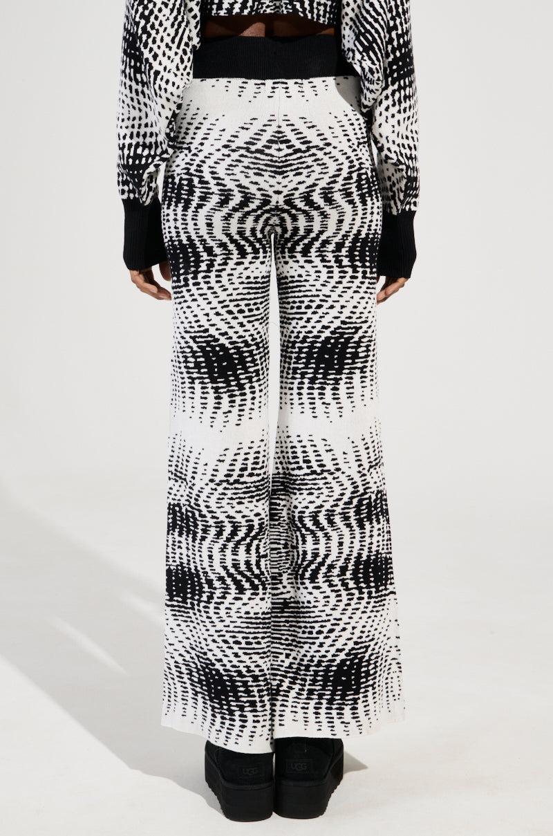 KALEIDOSCOPE DREAM WIDE LEG KNIT PANT Product Image