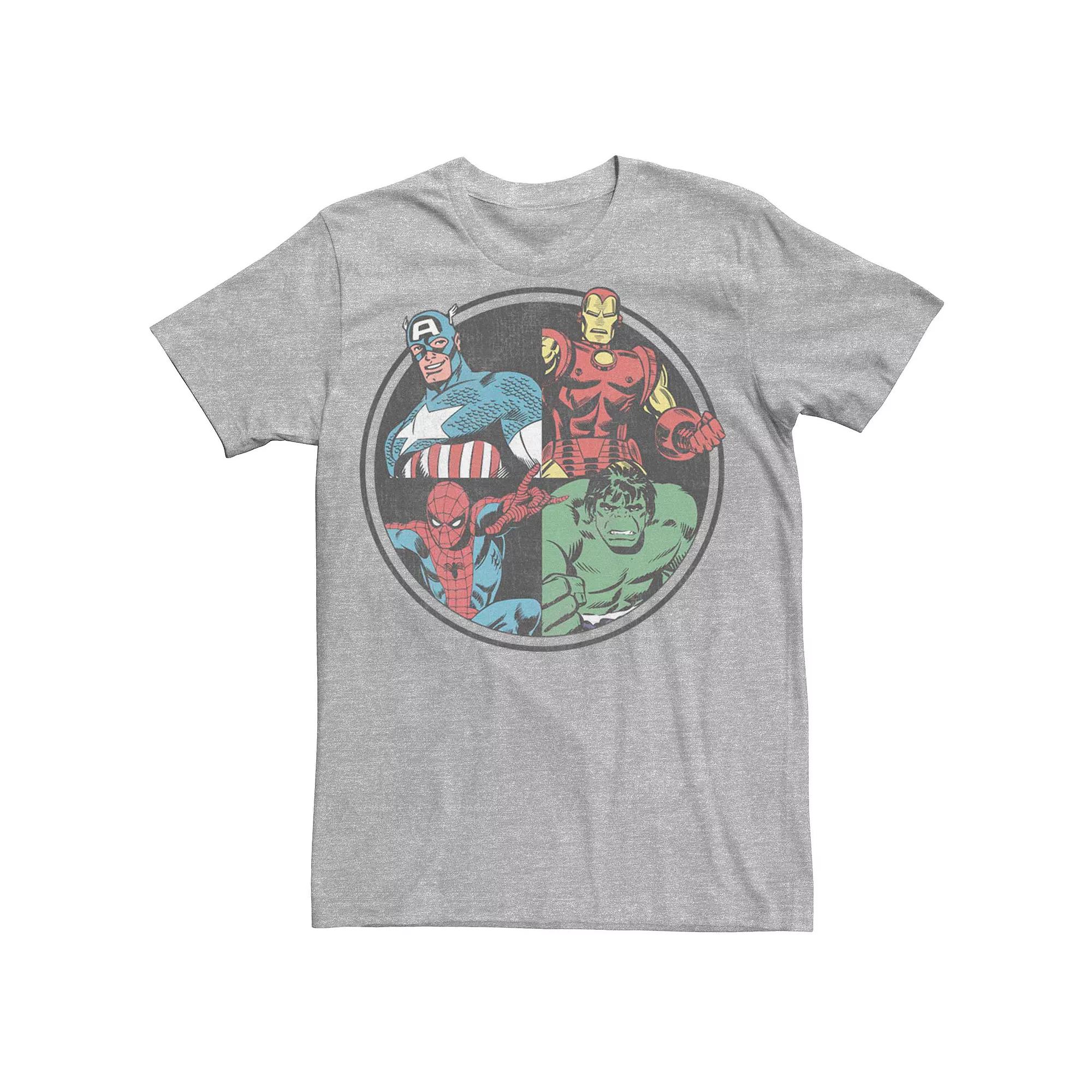 Men's Marvel Avengers Classsic Circle Group Shot Tee,  Product Image