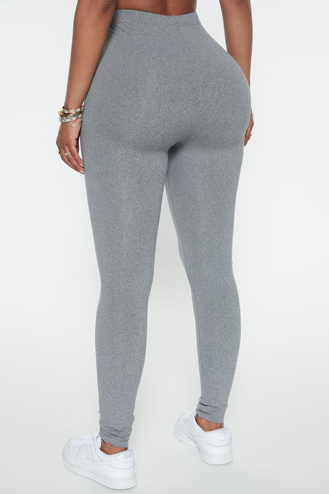 Almost Every Day Leggings - Heather Grey Product Image