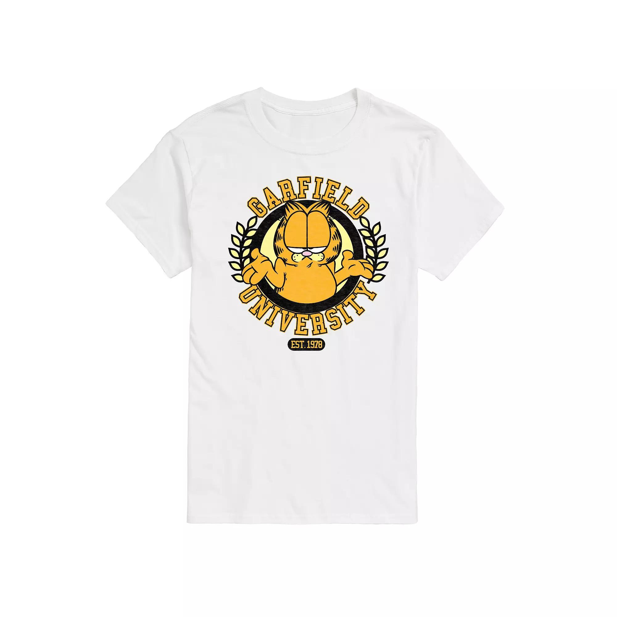 Men's Garfield University Graphic Tee,  Product Image