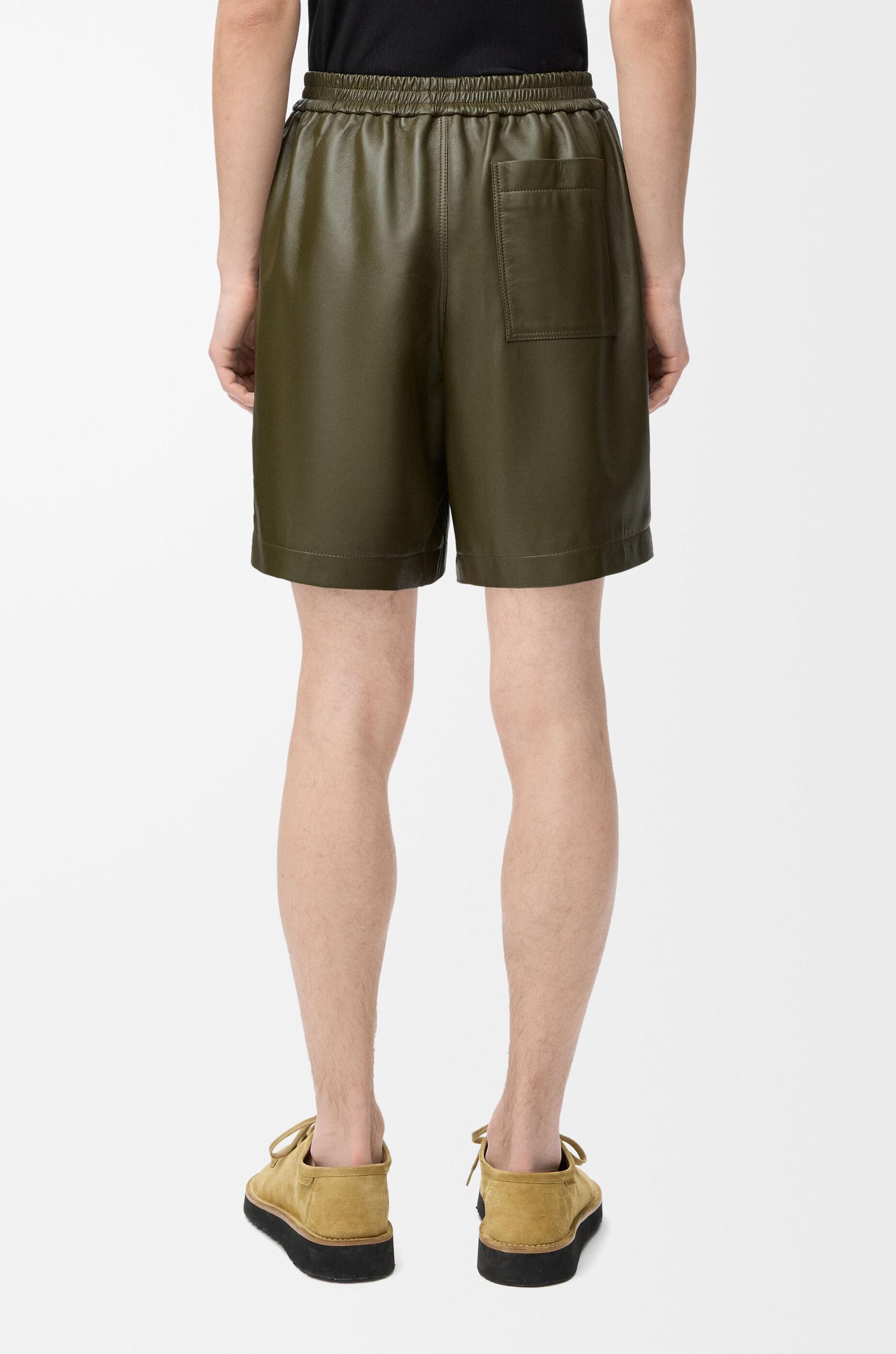Shorts in nappa lambskin Product Image