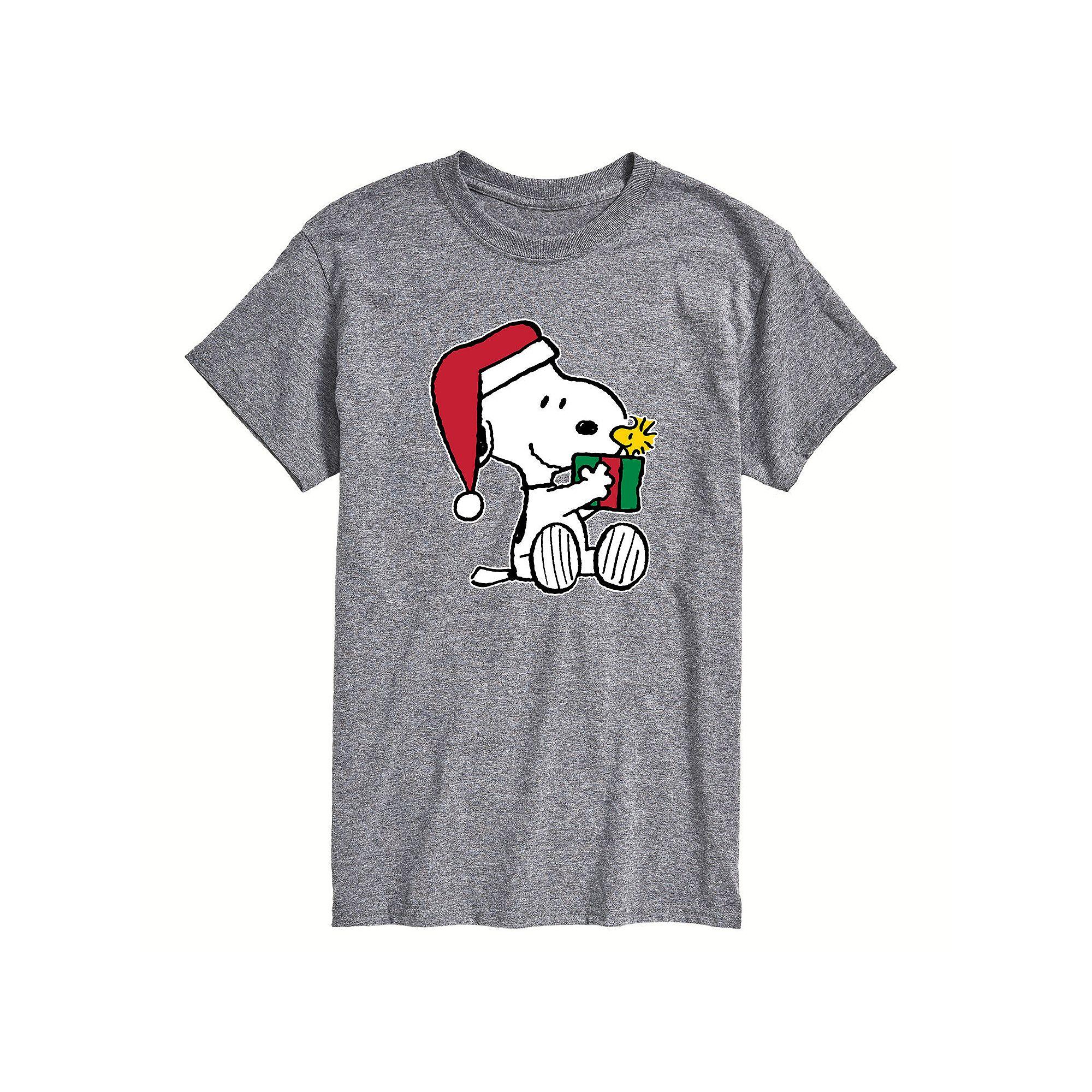 Men's Peanuts Snoopy Woodstock Gift Tee,  Product Image
