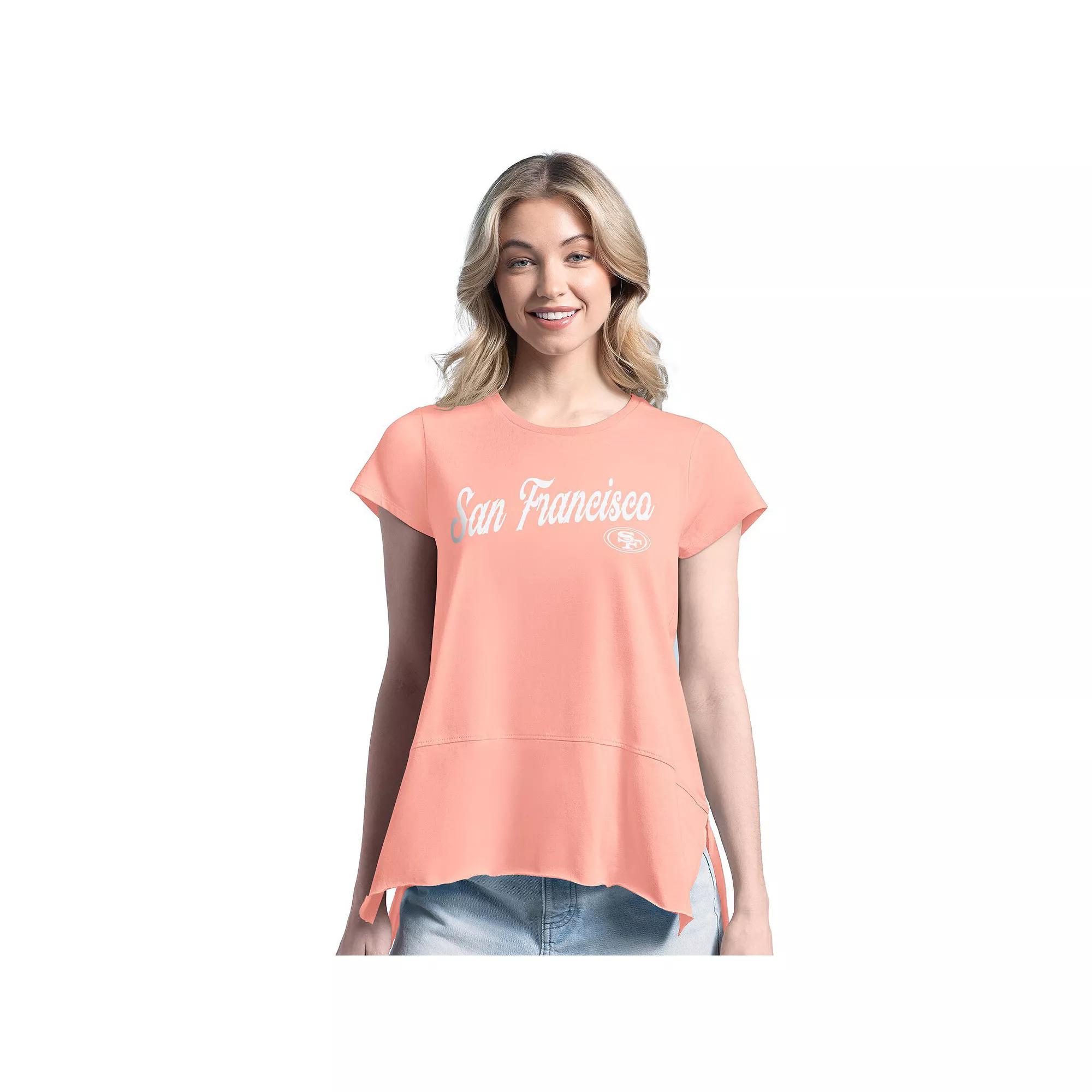 Women's Margaritaville Pink Miami Dolphins Gametime Is Paradise T-Shirt,  Product Image