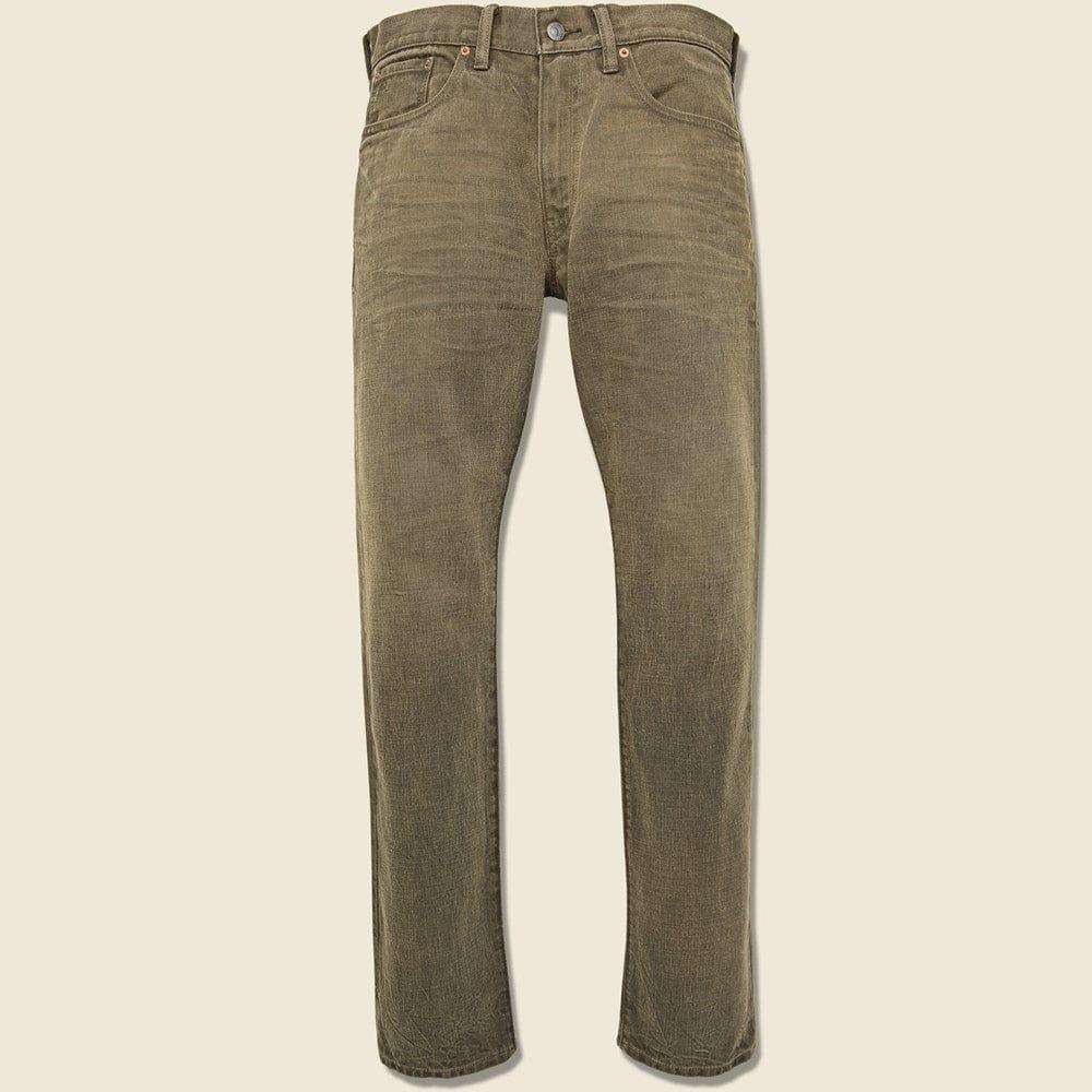Slim Fit Jean - Distressed Brown Product Image
