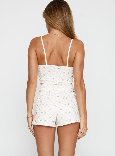 So Dreamy Sleep Set Pink Floral Product Image