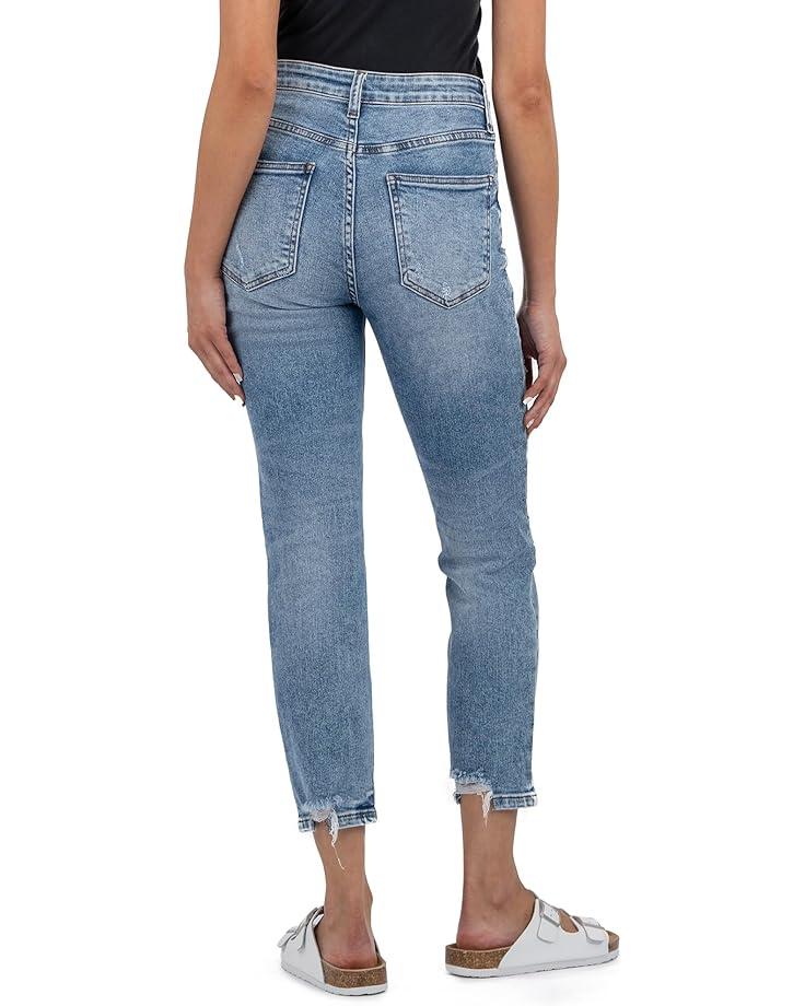 Rachael High-Rise Fab Ab Mom Raw Hem Product Image