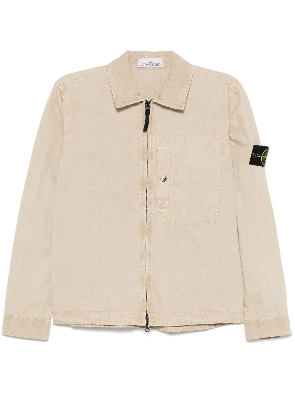 Compass-badge overshirt Product Image