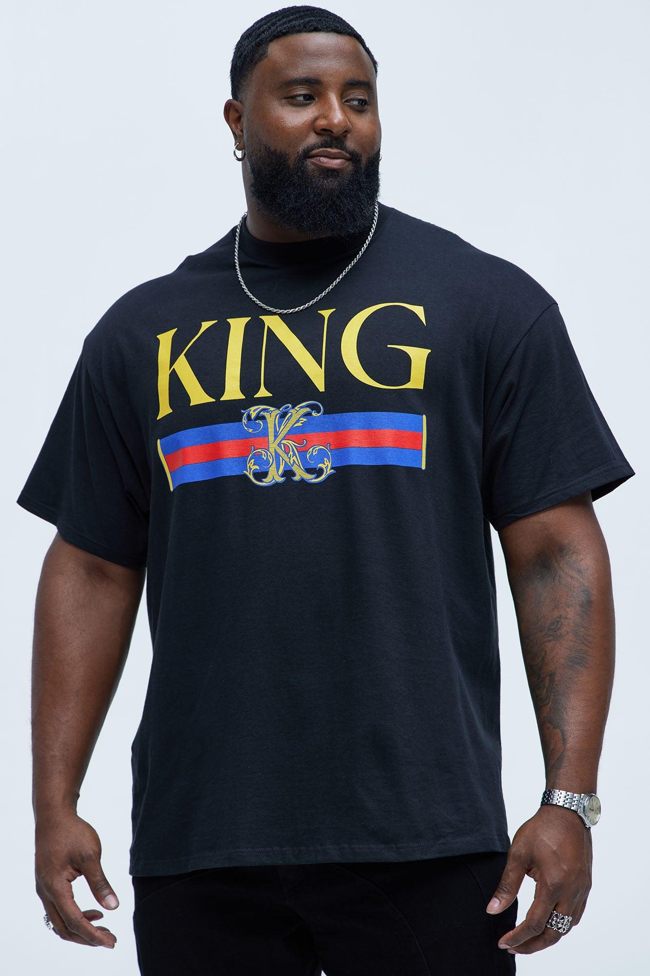 Lux King Short Sleeve Tee - Black Product Image
