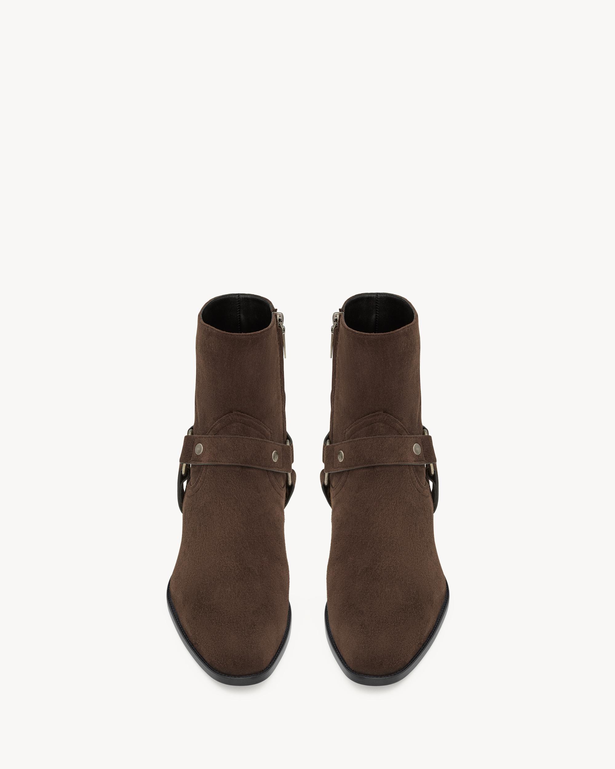 WYATT harness boots in suede Product Image