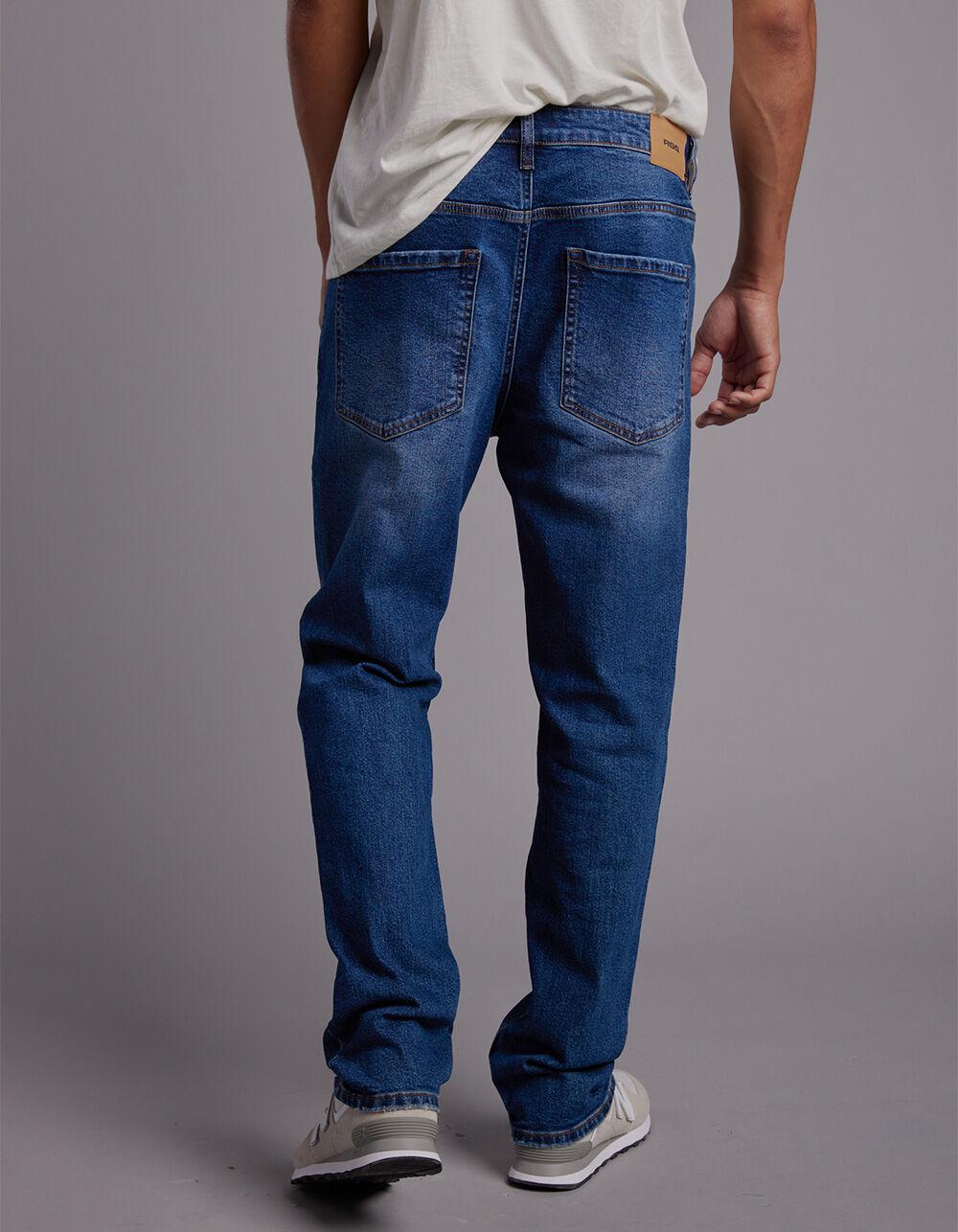 RSQ Mens Relaxed Taper Jeans - Dark Wash Product Image