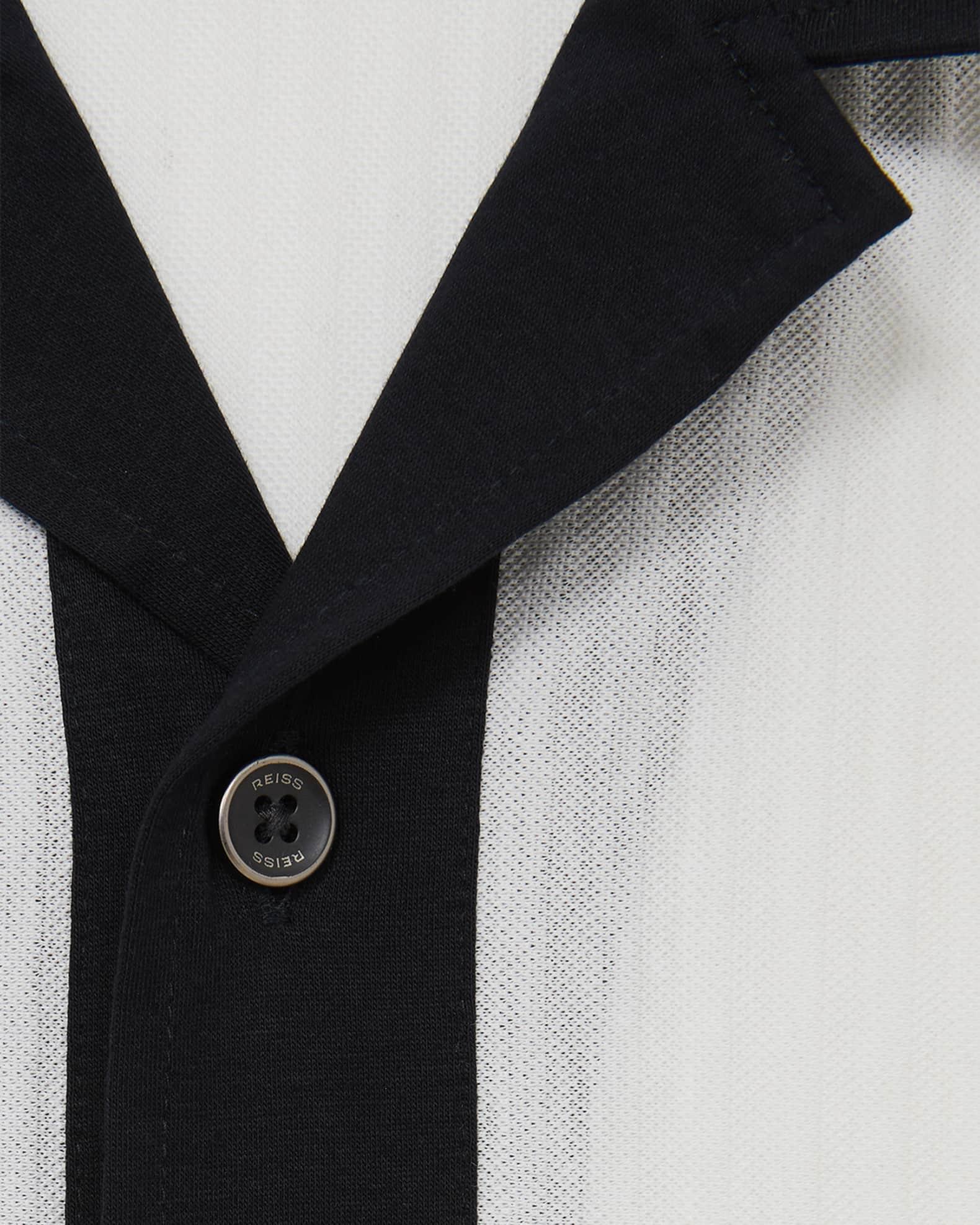 Mens Aster Contrast Trim Camp Shirt Product Image