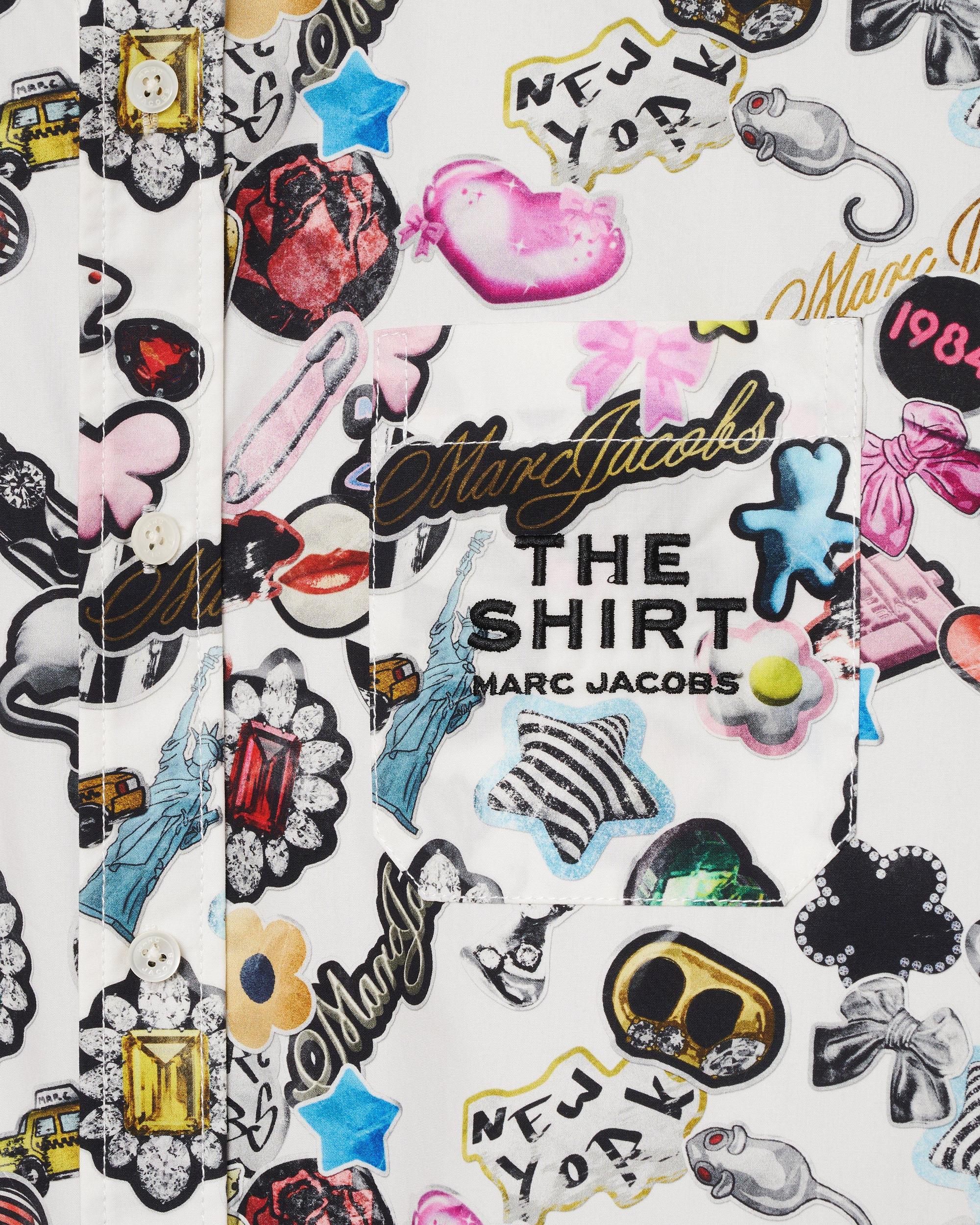 The Sticker Print Shirt Product Image