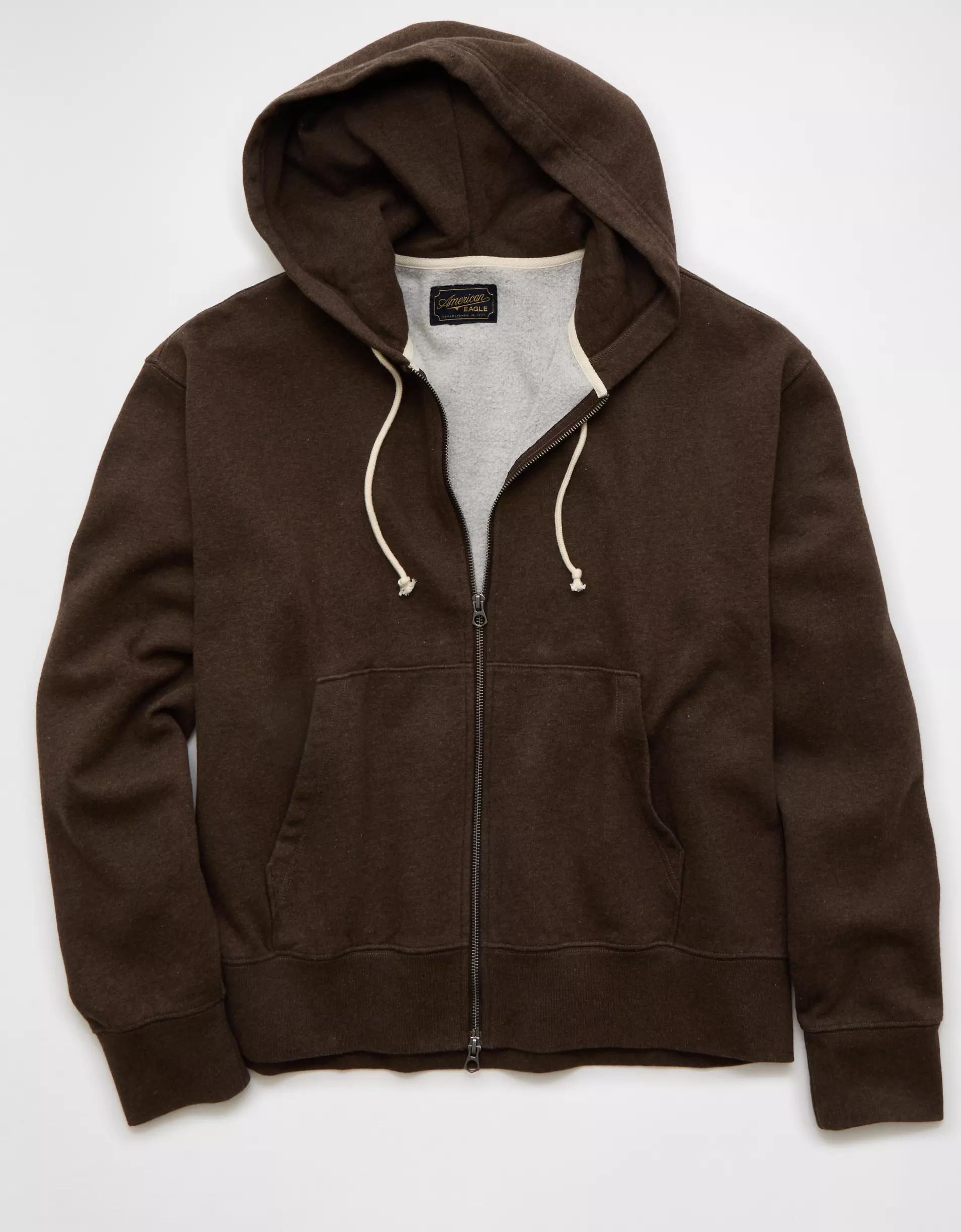 AE Zip-Up Fleece Hoodie Product Image