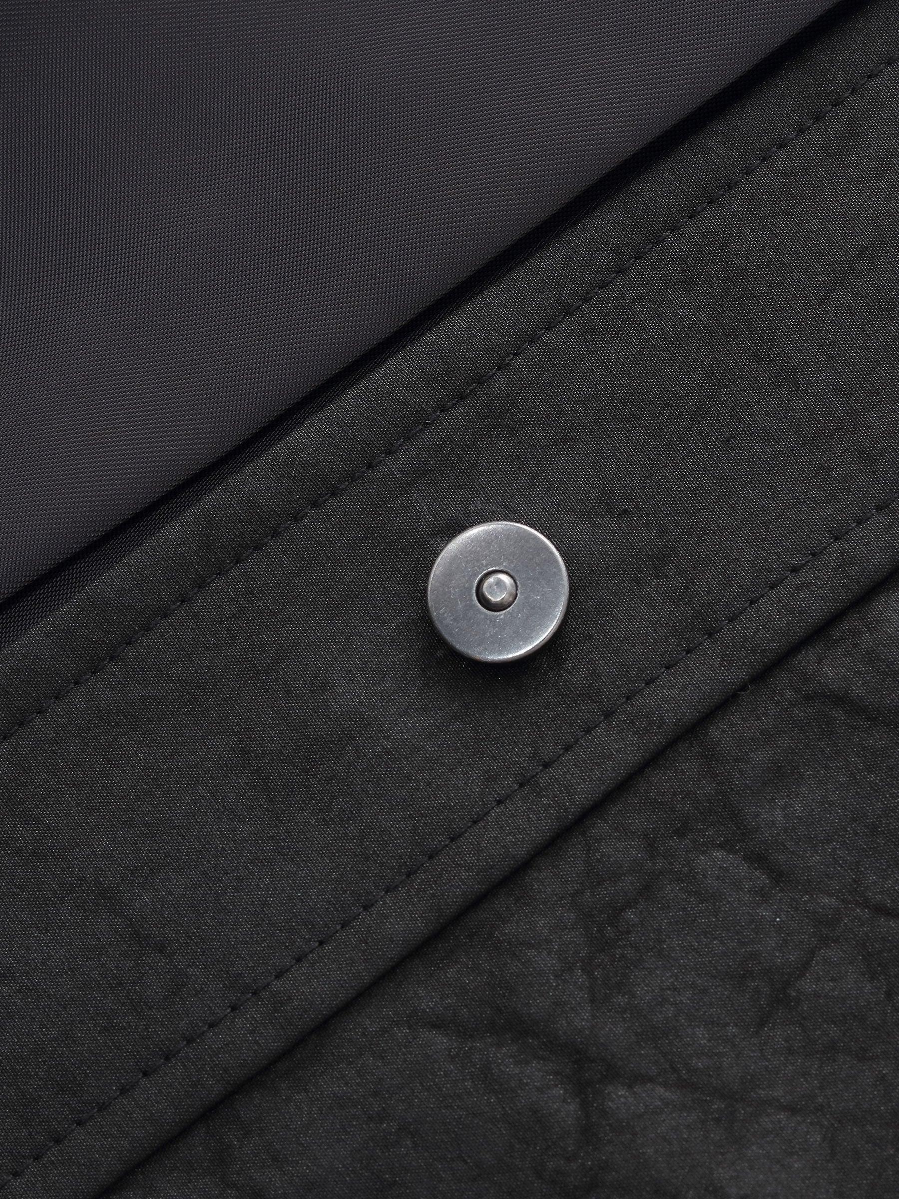 18MM Gambiered Canton Gauze Balloon Hem Women Jacket Product Image