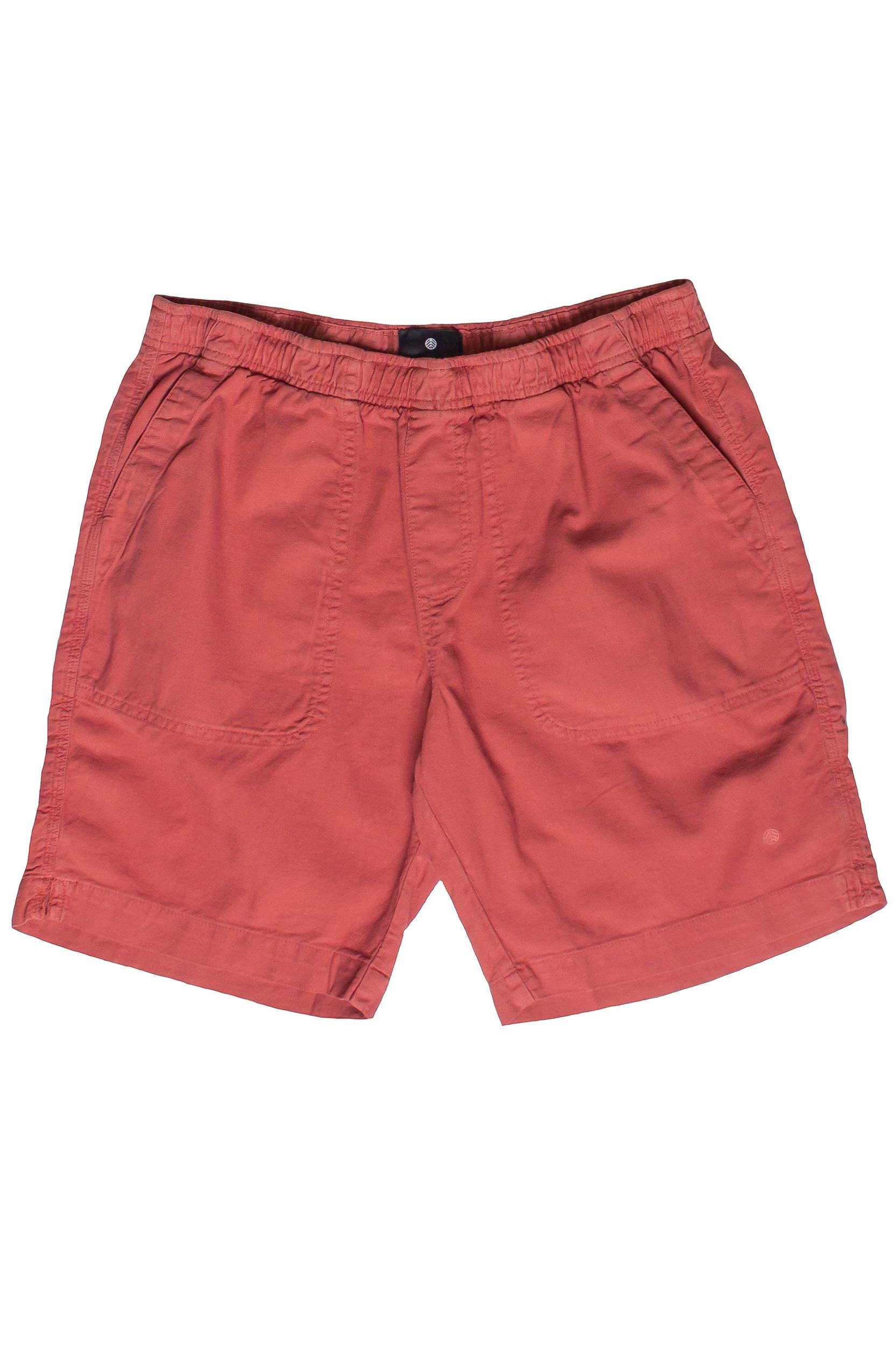 Linen Cotton Blend Pull On Shorts Product Image