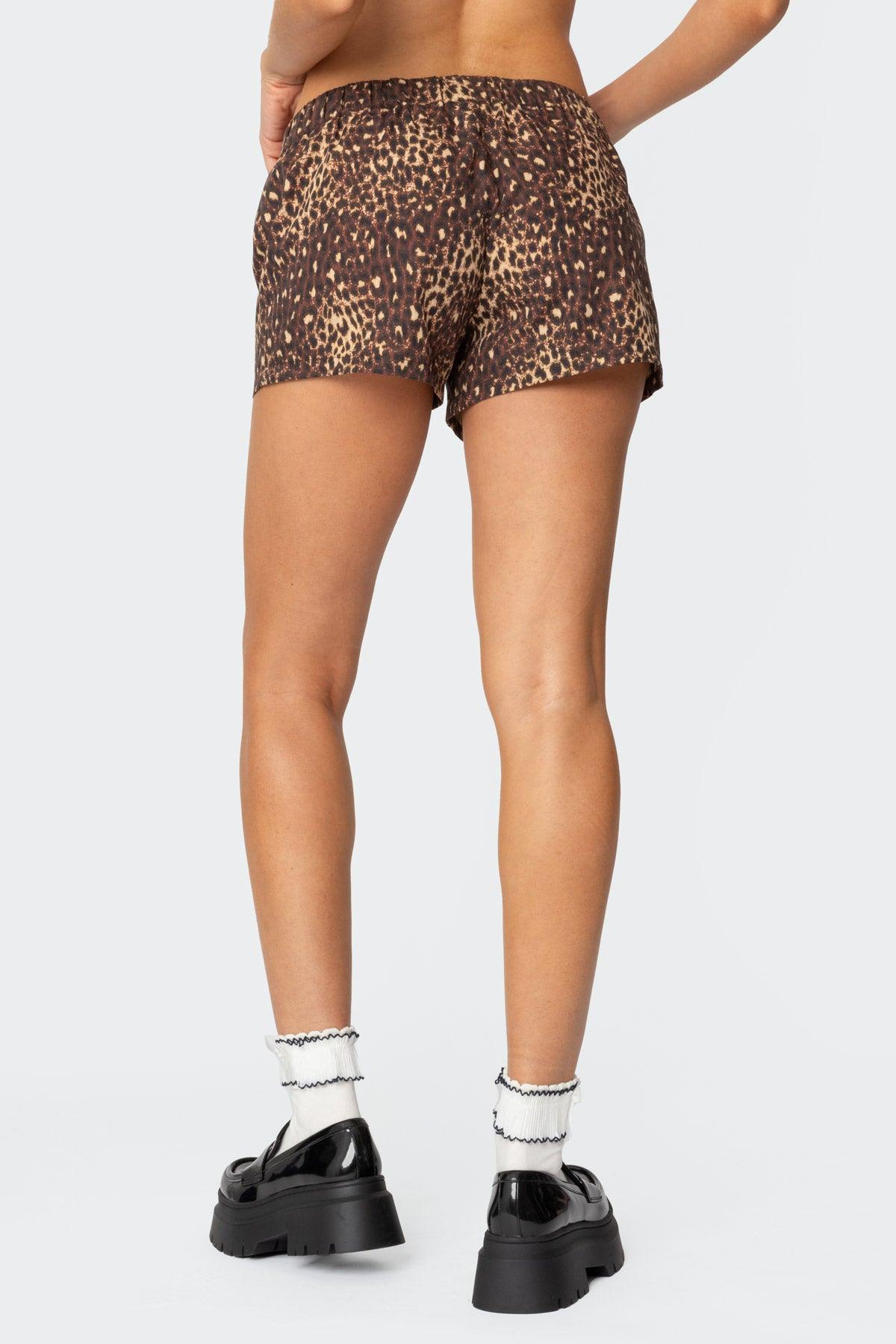 Leopard Printed Boxer Shorts Product Image