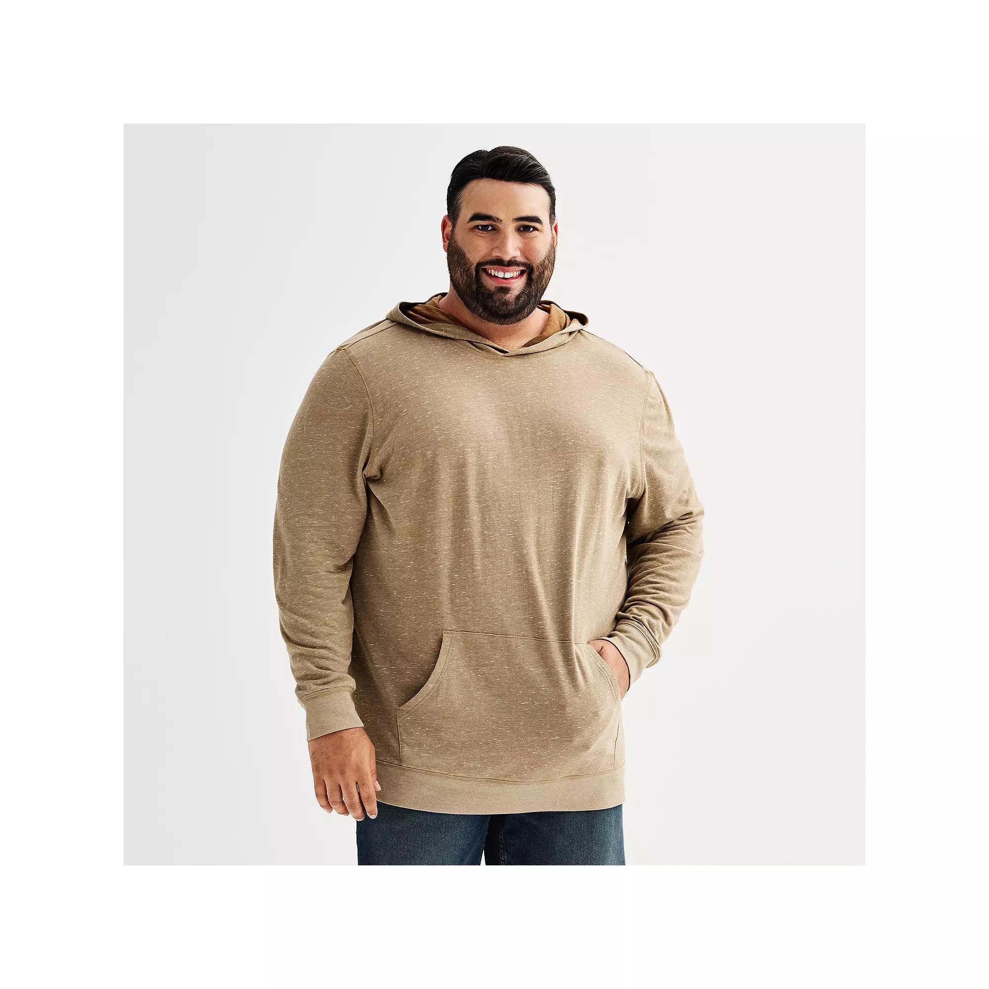 Big & Tall Sonoma Goods For Life® Double-Knit Hoodie, Men's,  Product Image