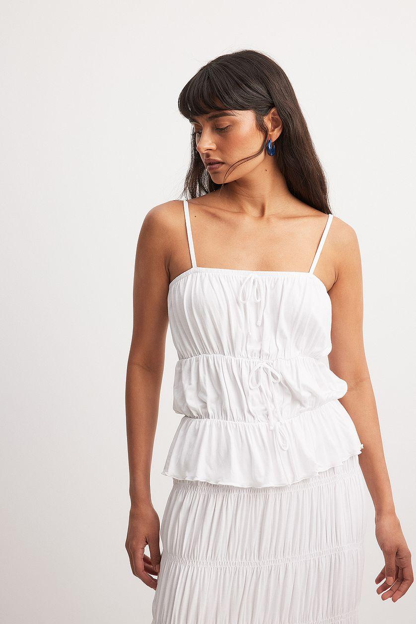 Bow Detail Top Black Product Image