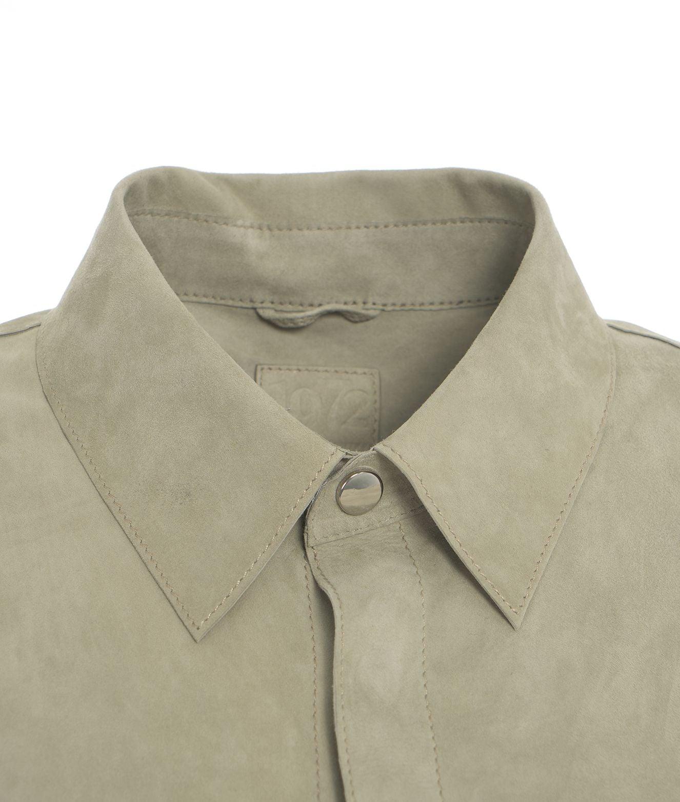 Overshirt in suede Product Image