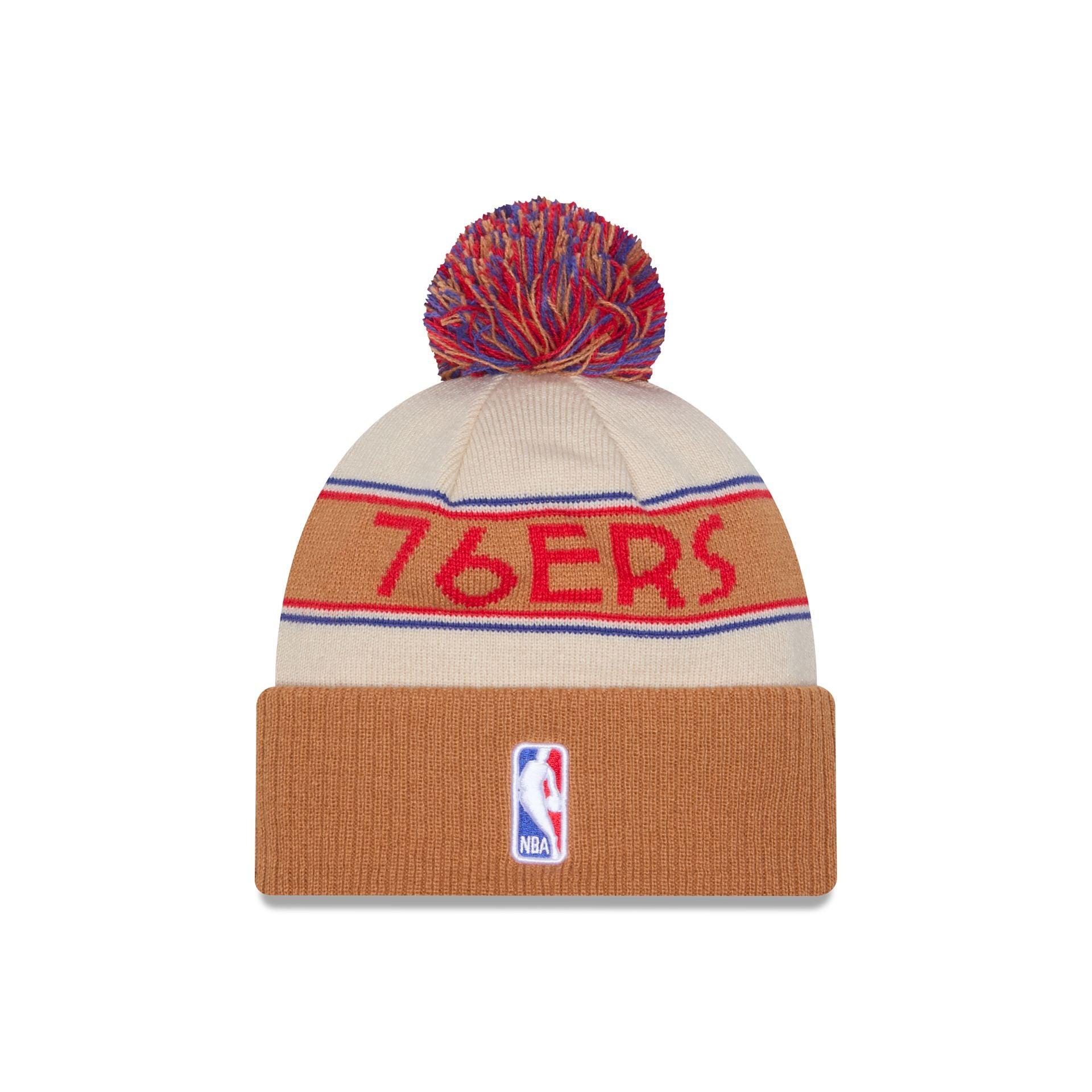 Philadelphia 76ers 2025 All-Star Game Fan Pack Pom Knit Hat Male Product Image