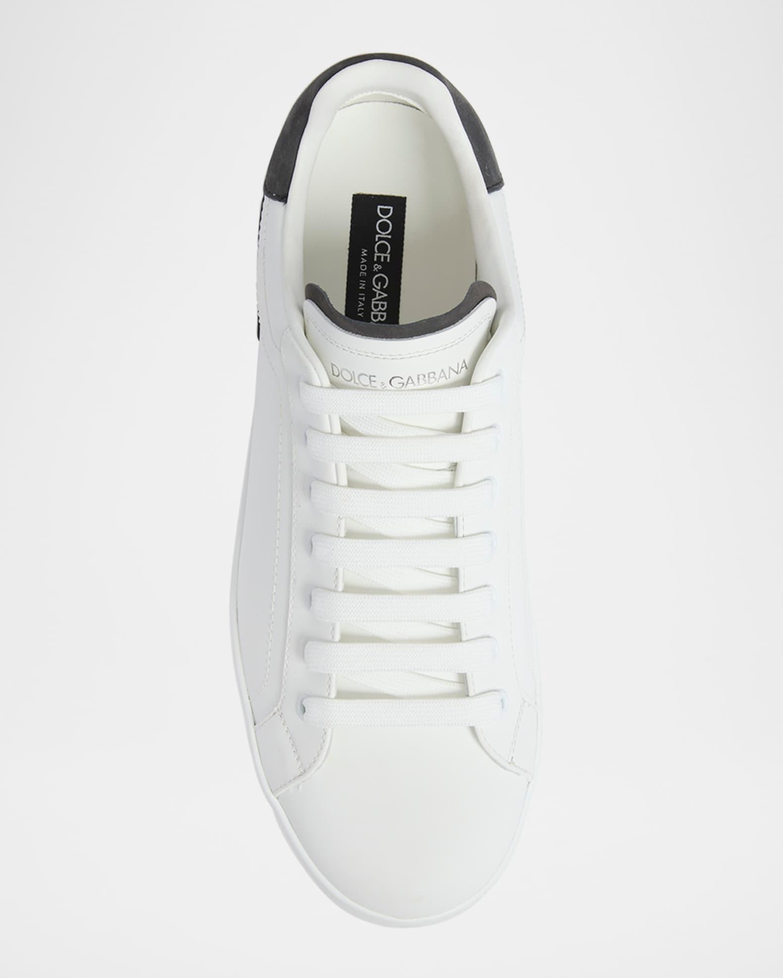 Men's Portofino Calfskin Low-Top Sneakers Product Image