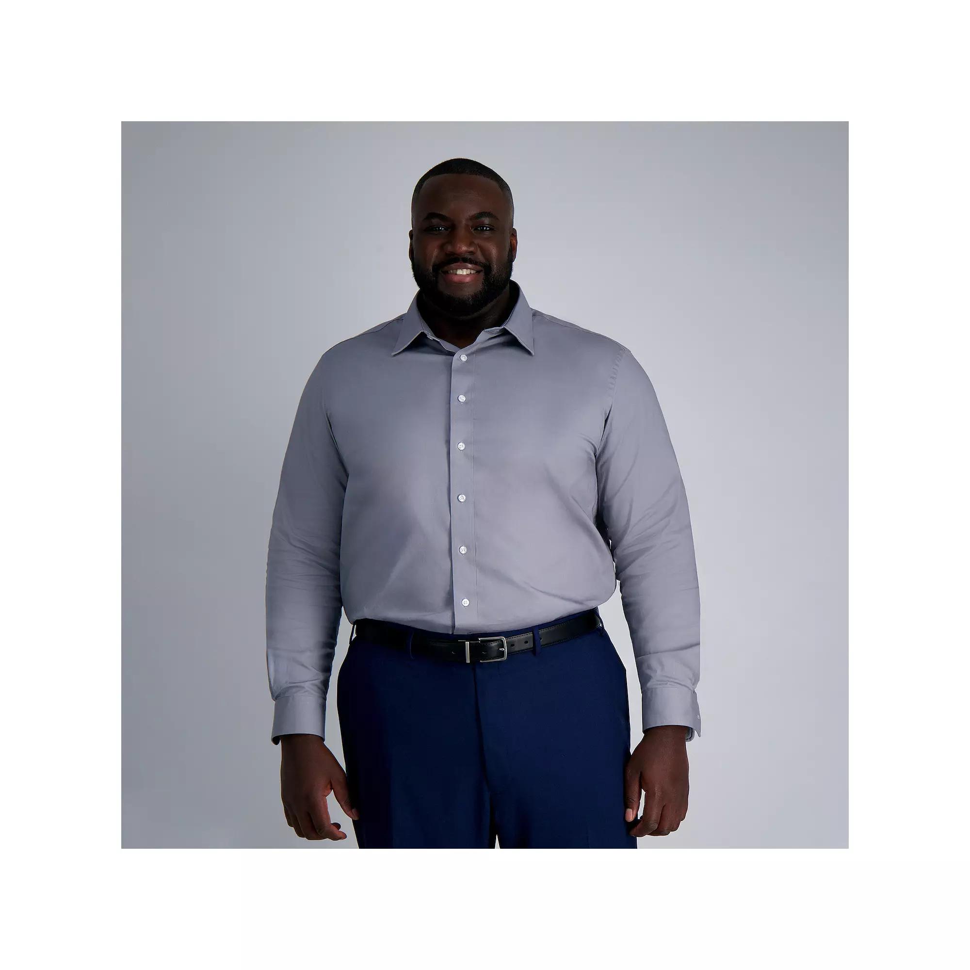 Big & Tall Haggar® Premium Comfort Classic Fit Dress Shirt, Men's,  Product Image