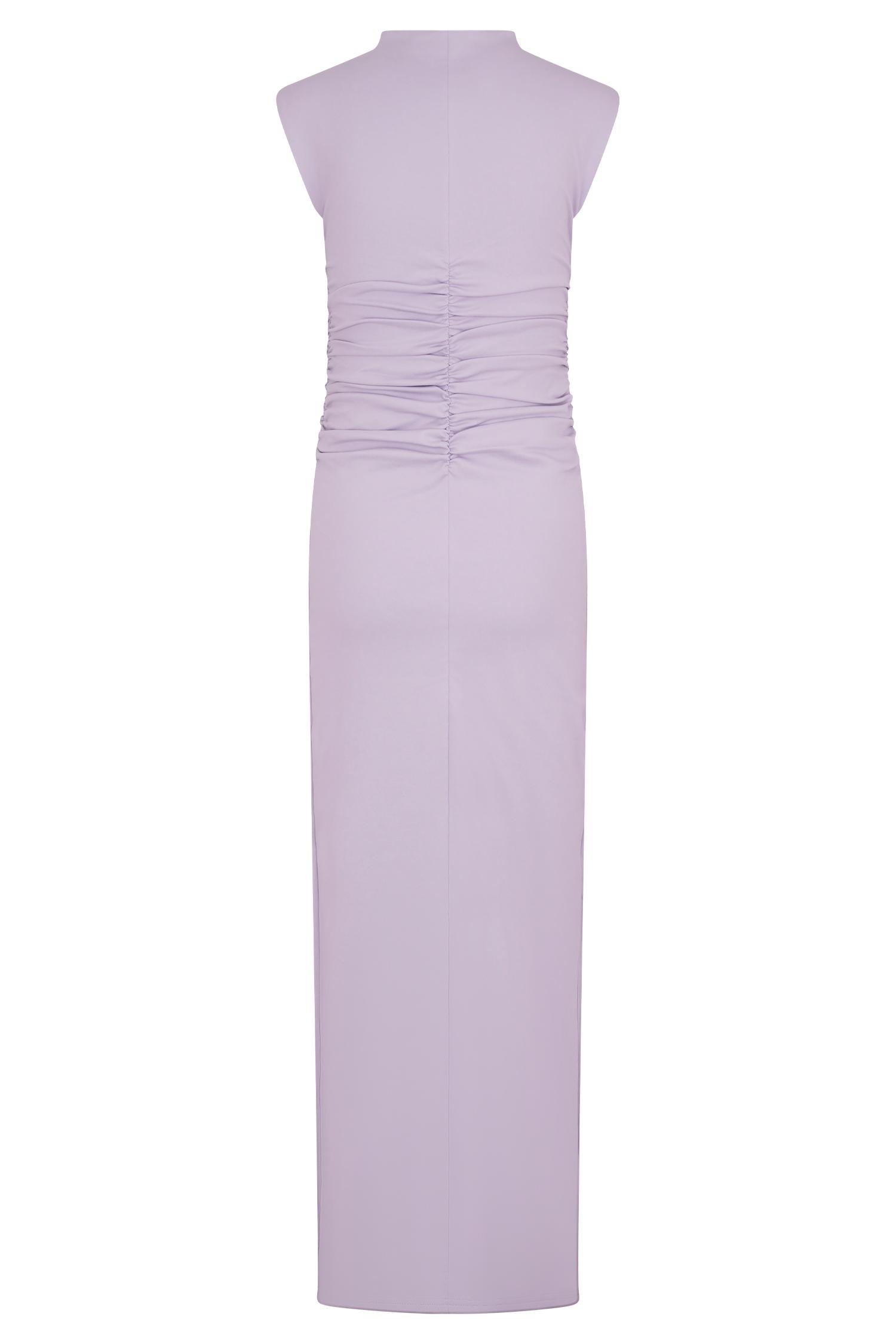 Elliot High Neck Sleeveless Maxi Dress - Lilac Product Image