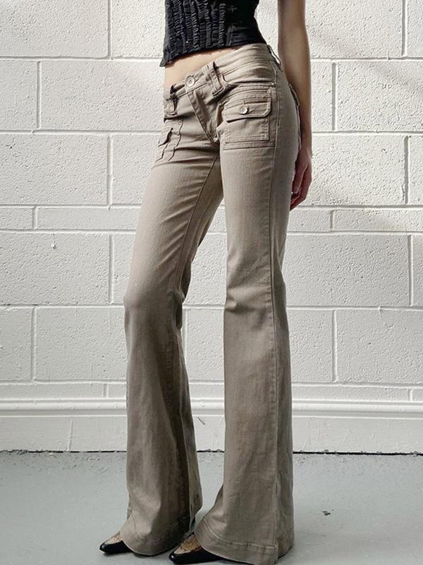 American Design Pocket Flare Jeans Product Image