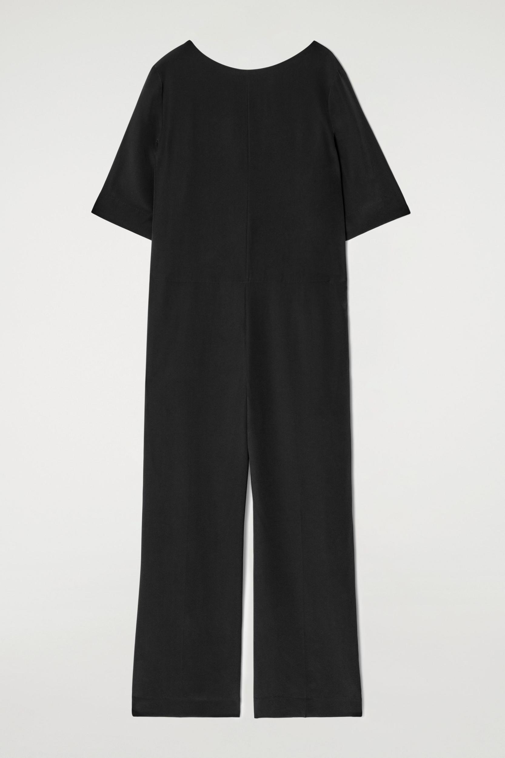 SILK-CREPE JUMPSUIT Product Image