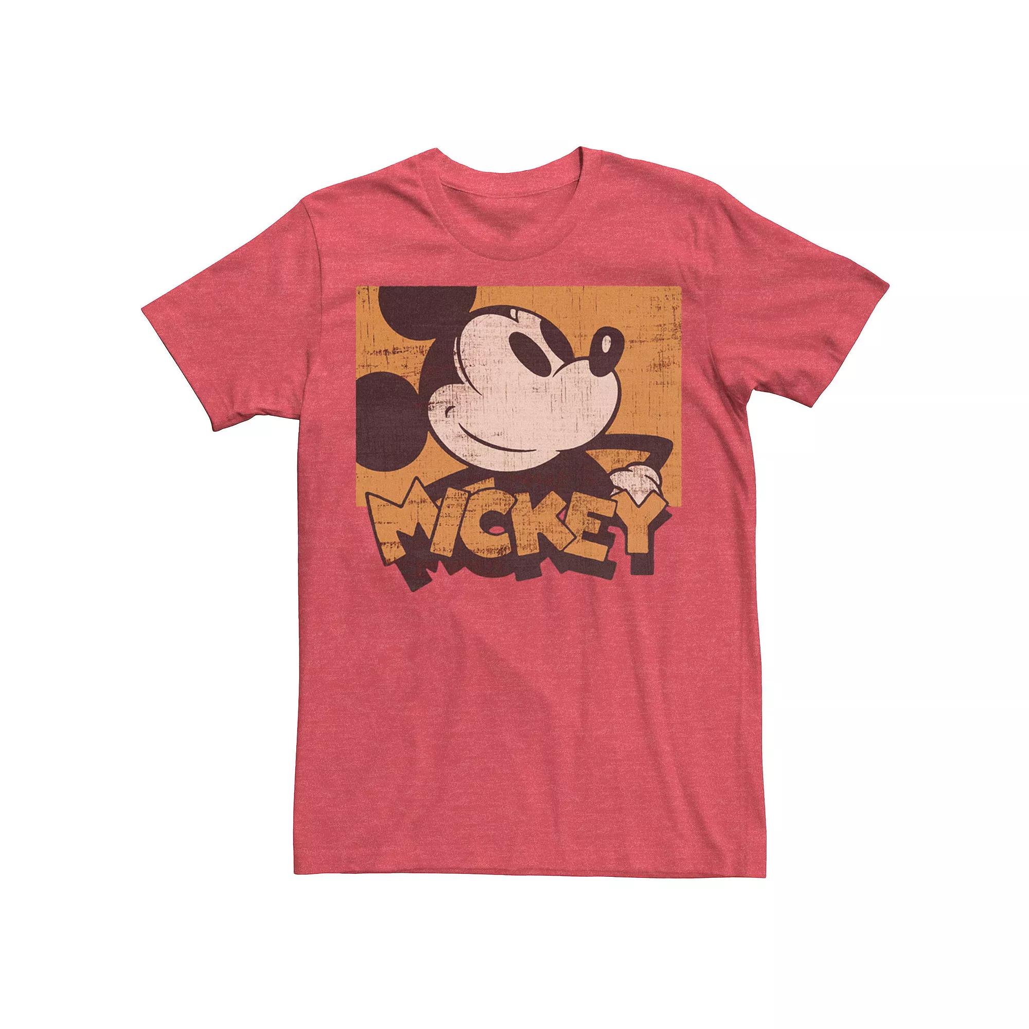 Disney's Mickey & Friends Mickey Sepia Tone Portrait Men's Tee,  Product Image