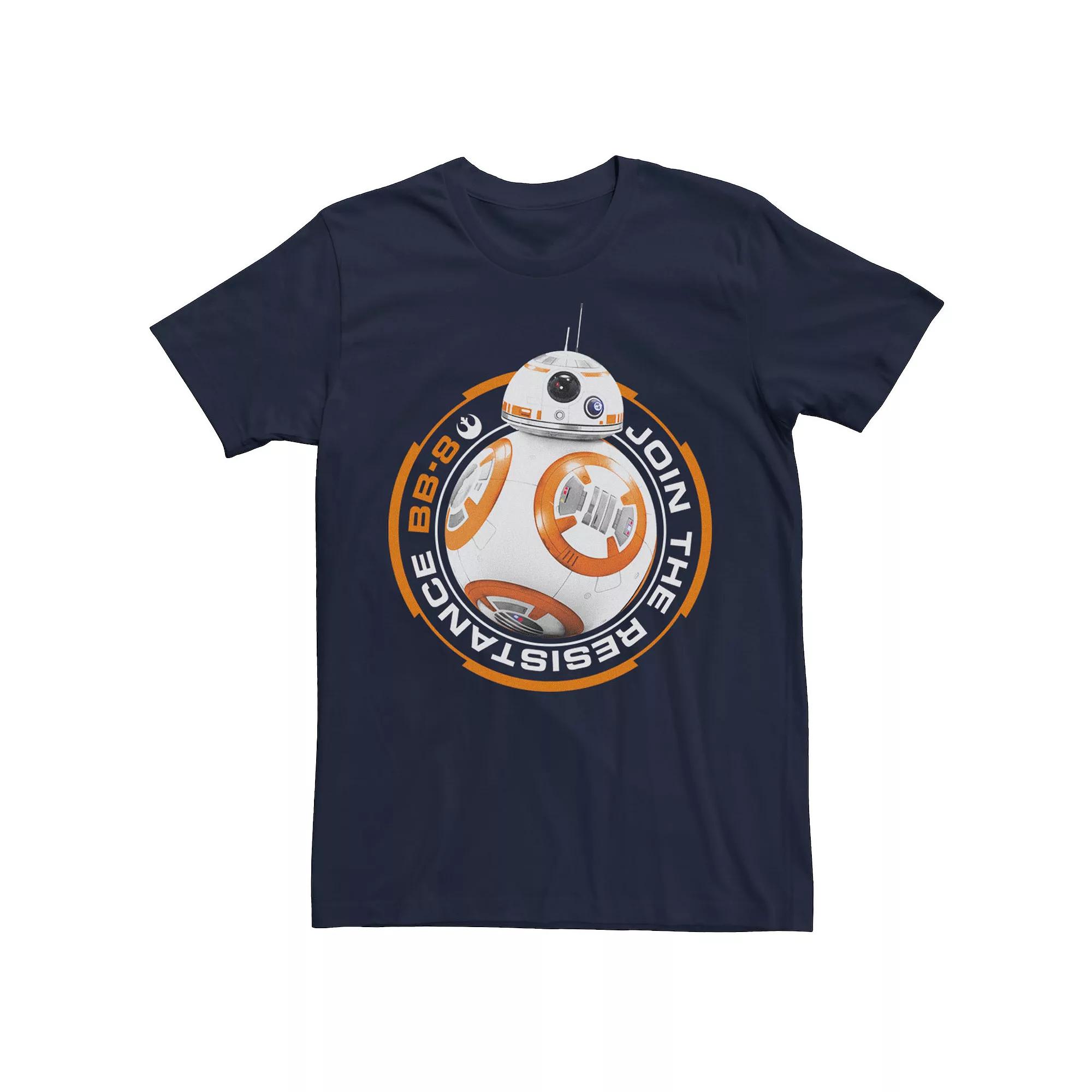 Men's Star Wars BB-8 Join The Resistance Orange Rebel Tee,  Product Image