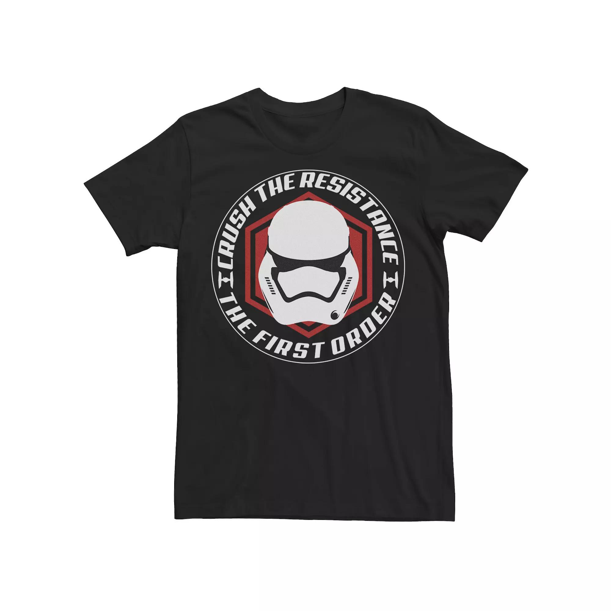 Men's Star Wars The Force Awakens Crush The Resistance Tee,  Product Image
