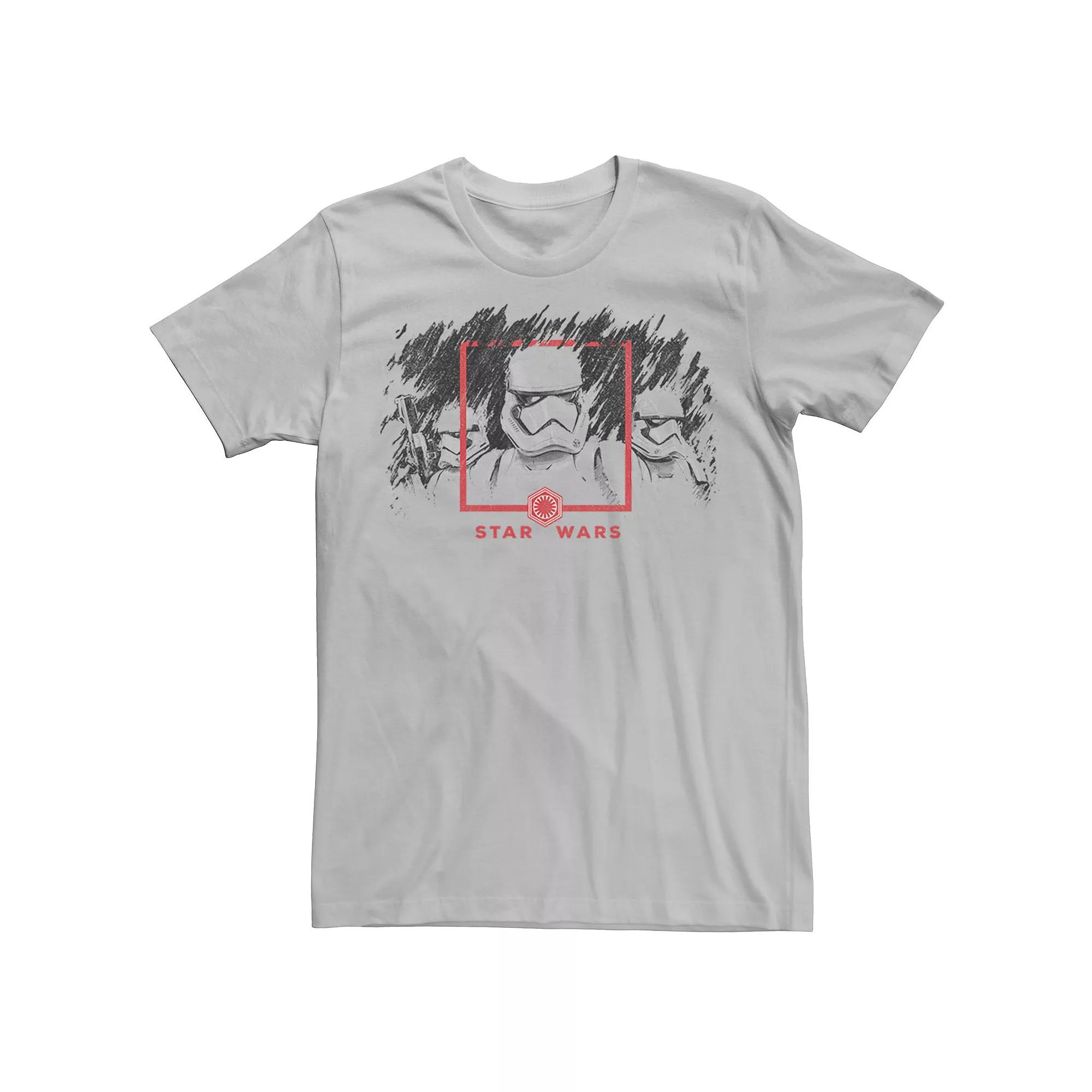 Men's Star Wars The Rise of Skywalker Stormtrooper Smudge Tee,  Product Image