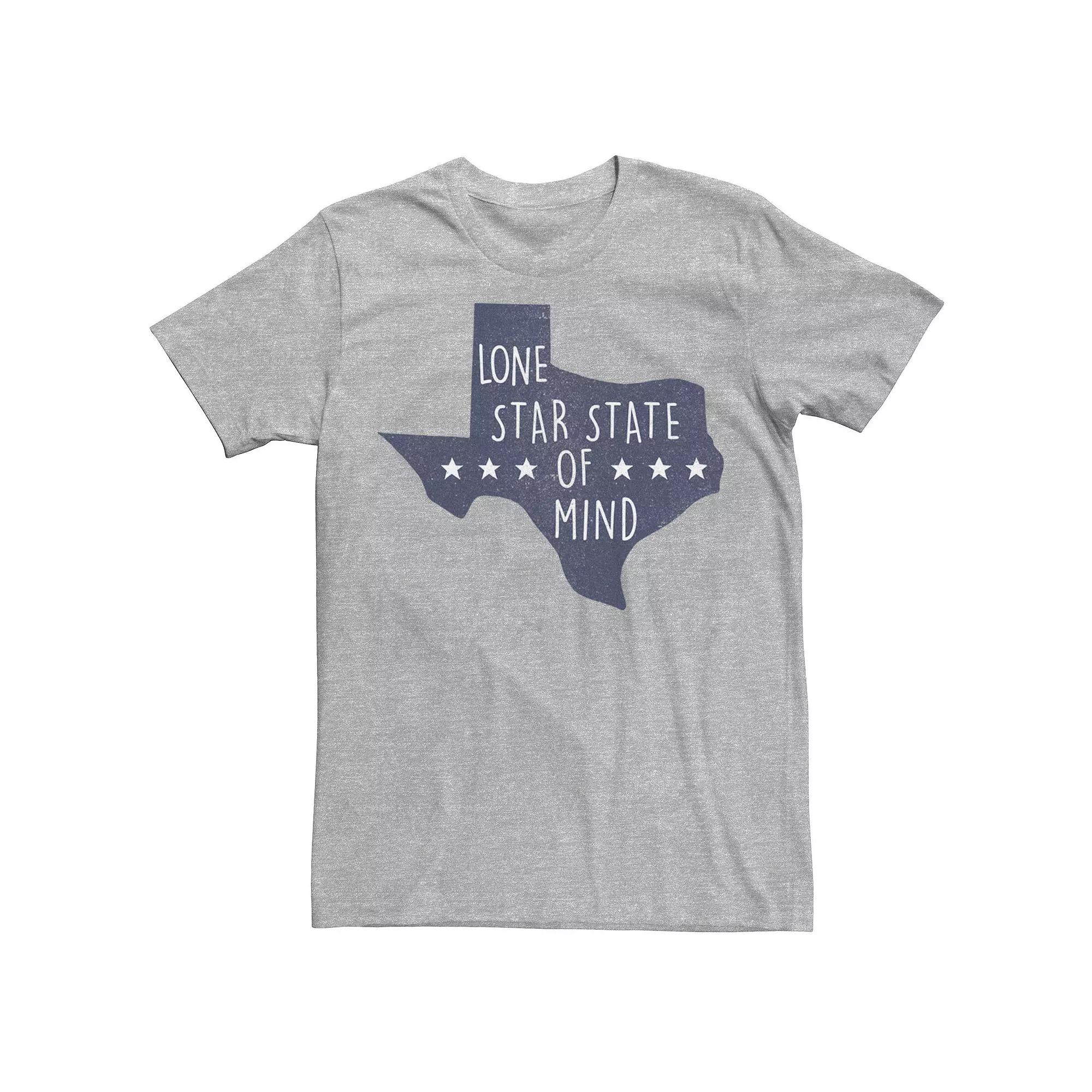 Men's Texas Lone Star State Of Mind Blue State Tee,  Product Image