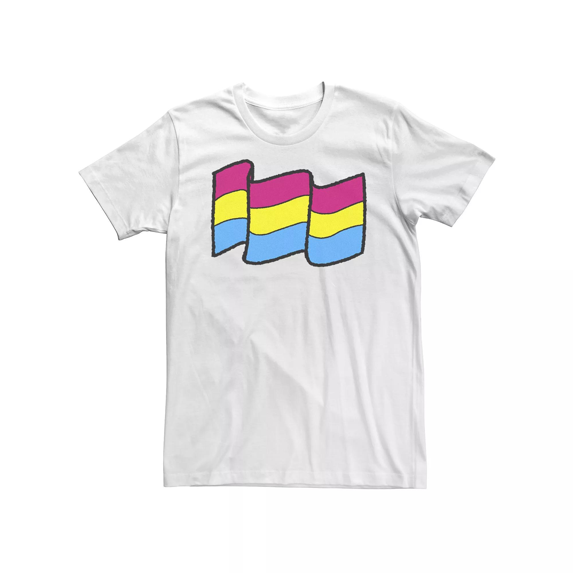 Men's Pride Pansexual Flag Tee,  Product Image