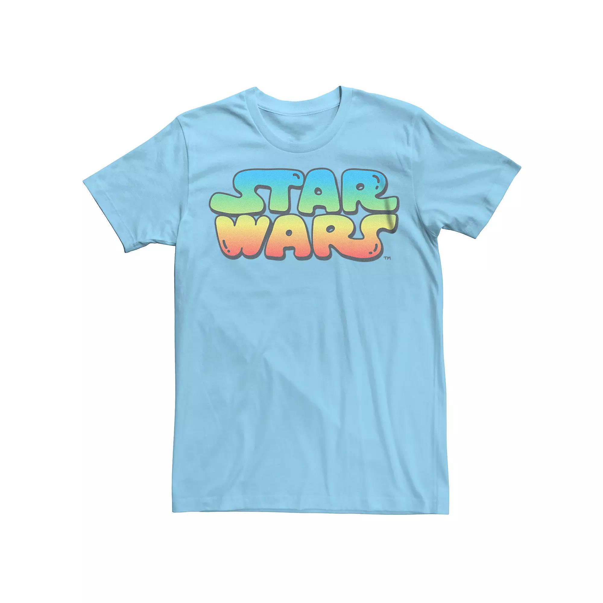 Men's Star Wars Gradient Bubble Logo Graphic Tee,  Product Image